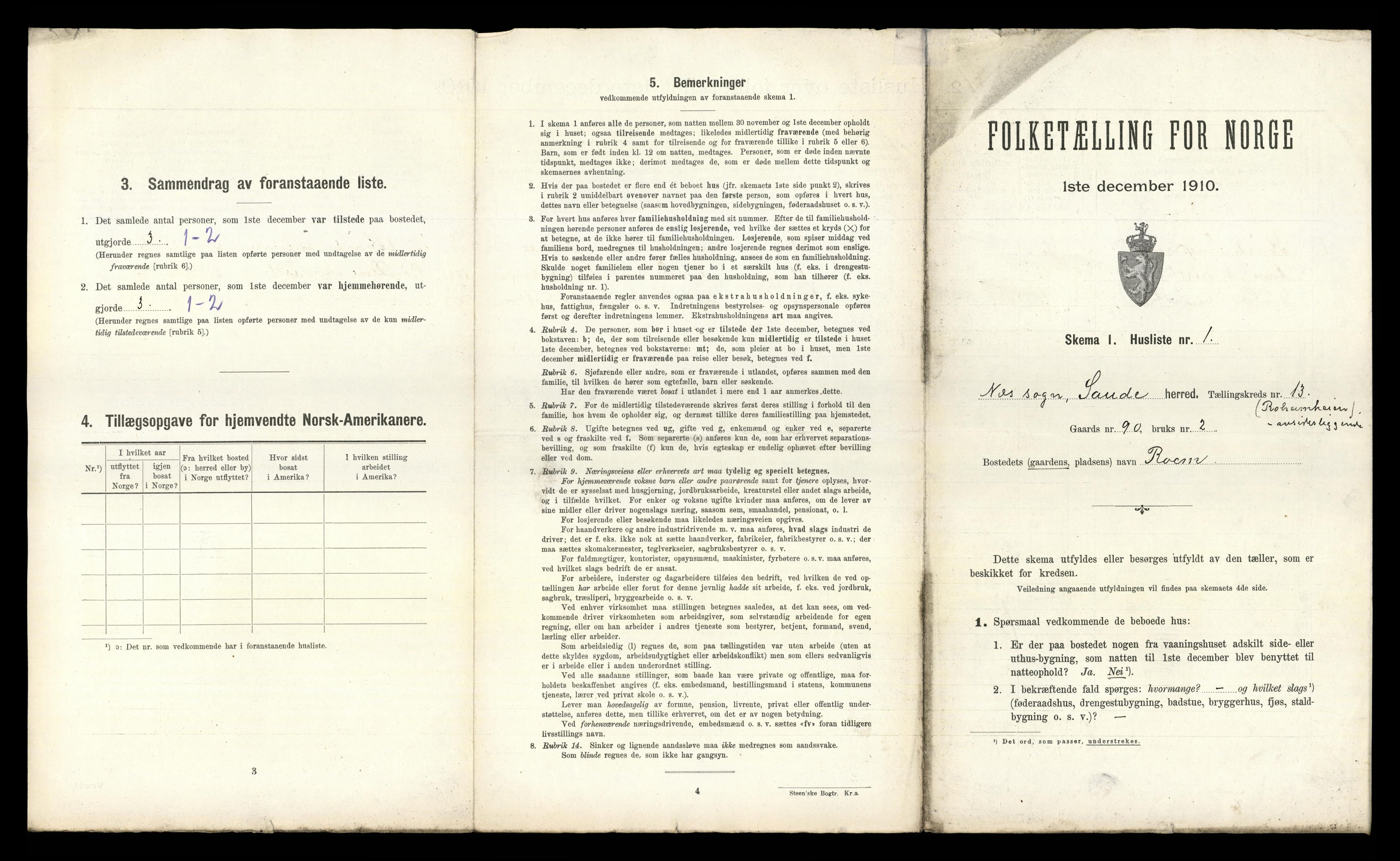 RA, 1910 census for Sauherad, 1910, p. 1389