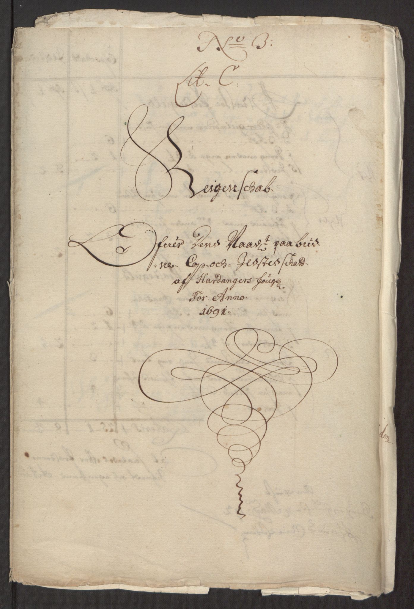 Rentekammeret inntil 1814, Reviderte regnskaper, Fogderegnskap, AV/RA-EA-4092/R48/L2973: Fogderegnskap Sunnhordland og Hardanger, 1691-1692, p. 295