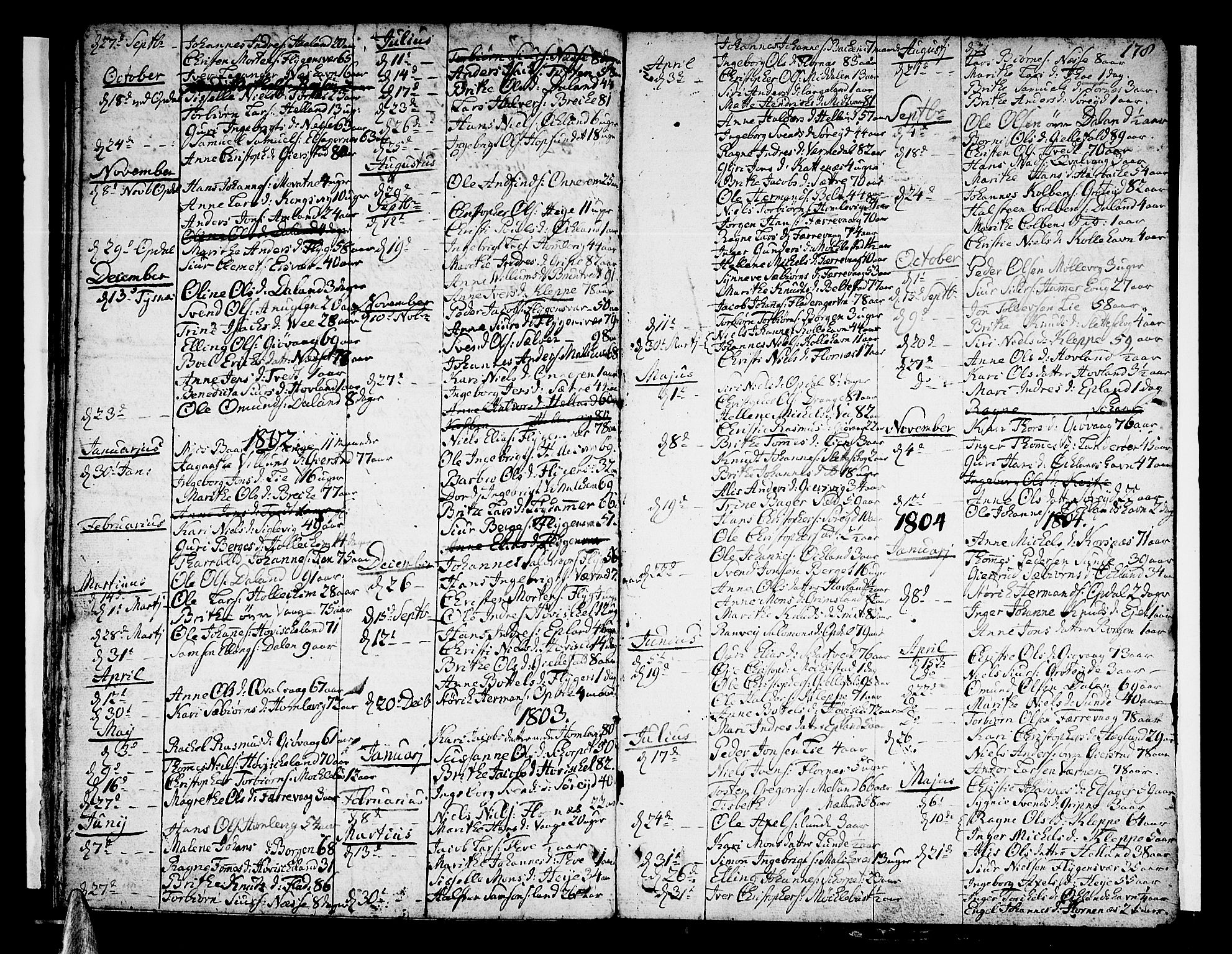 Tysnes sokneprestembete, SAB/A-78601/H/Haa: Parish register (official) no. A 2 /1, 1732-1804, p. 178