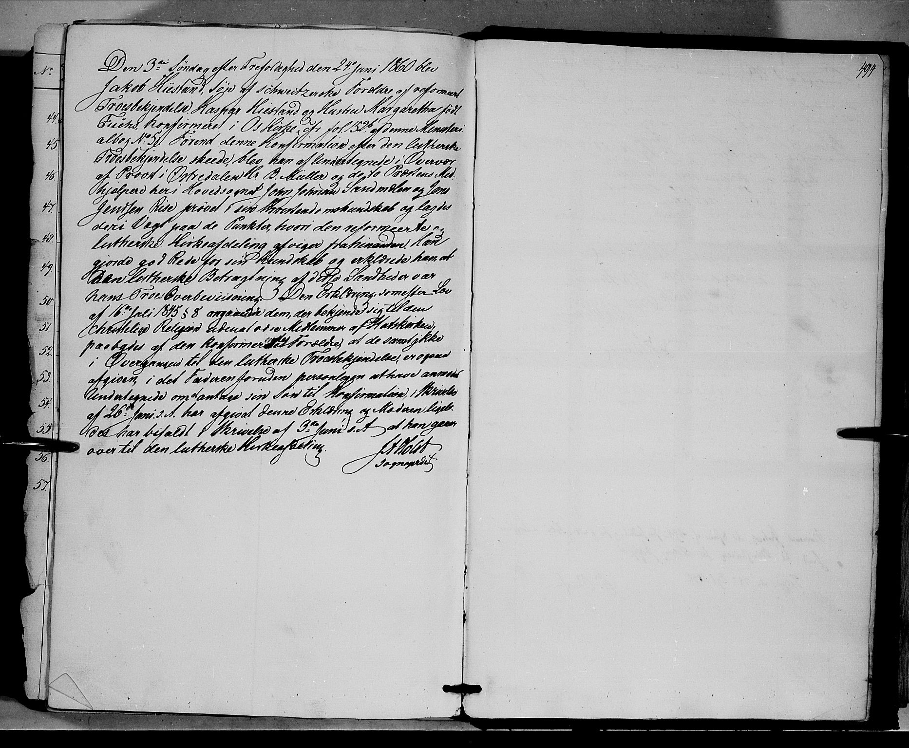 Tolga prestekontor, AV/SAH-PREST-062/K/L0006: Parish register (official) no. 6, 1852-1876, p. 494