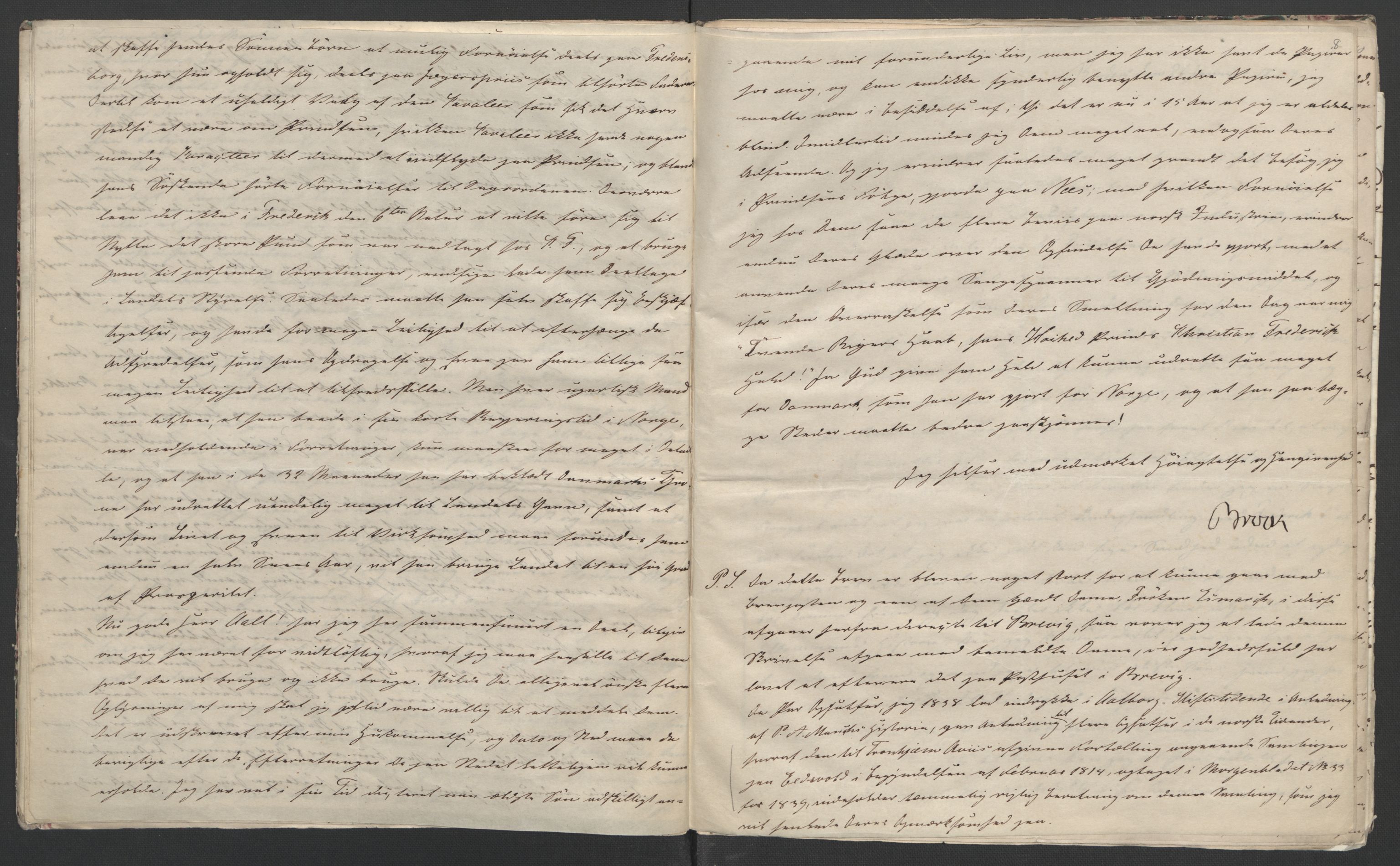 Faye, Andreas, AV/RA-PA-0015/F/Fh/L0028/0002: -- / Optegnelser ang. begivenhedene 1807-1814, af oberst Brock, Carl H. Anckarsvärd, Gustaf Hjerta m.fl. (afg. i samme anledning), p. 12