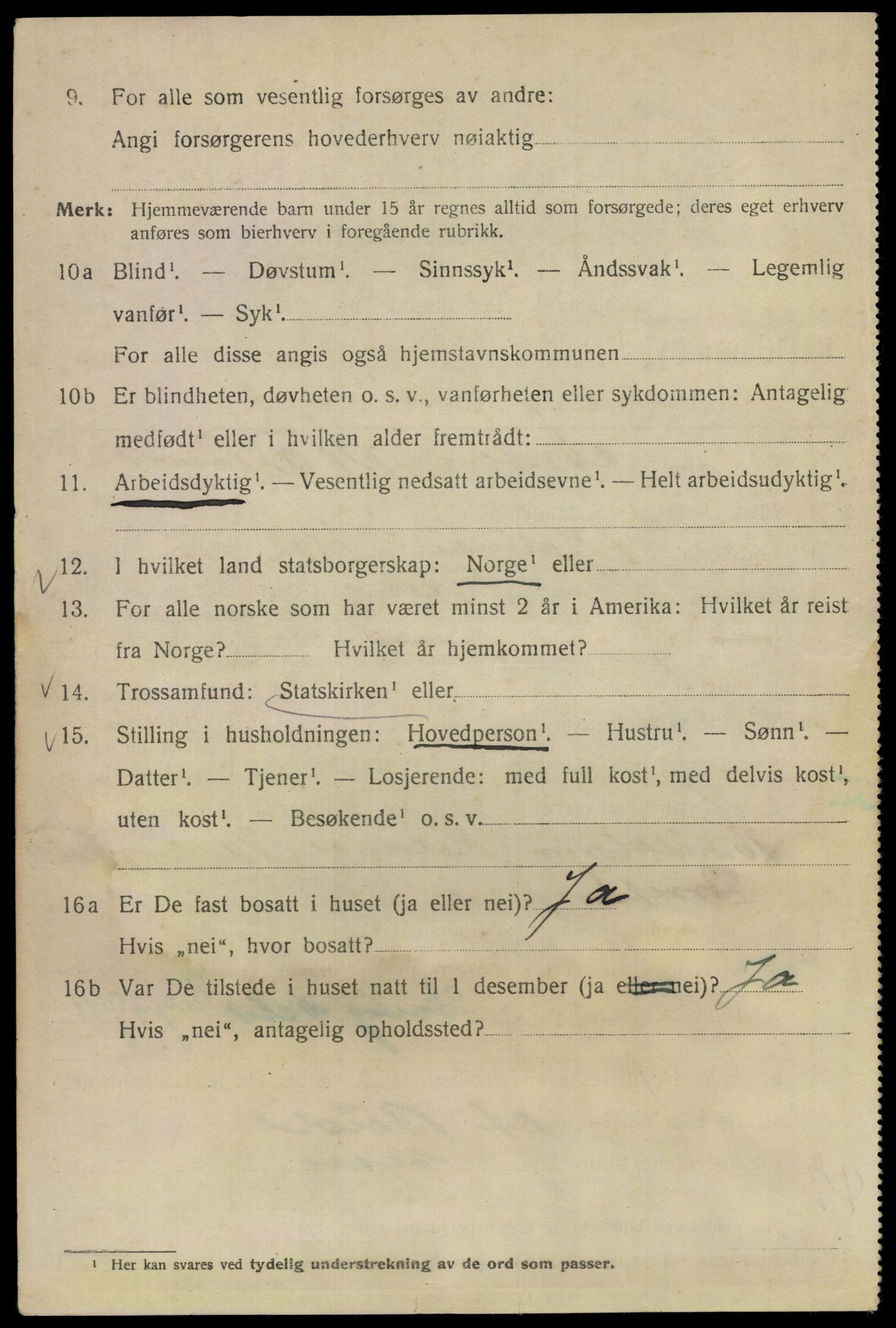 SAO, 1920 census for Kristiania, 1920, p. 250112