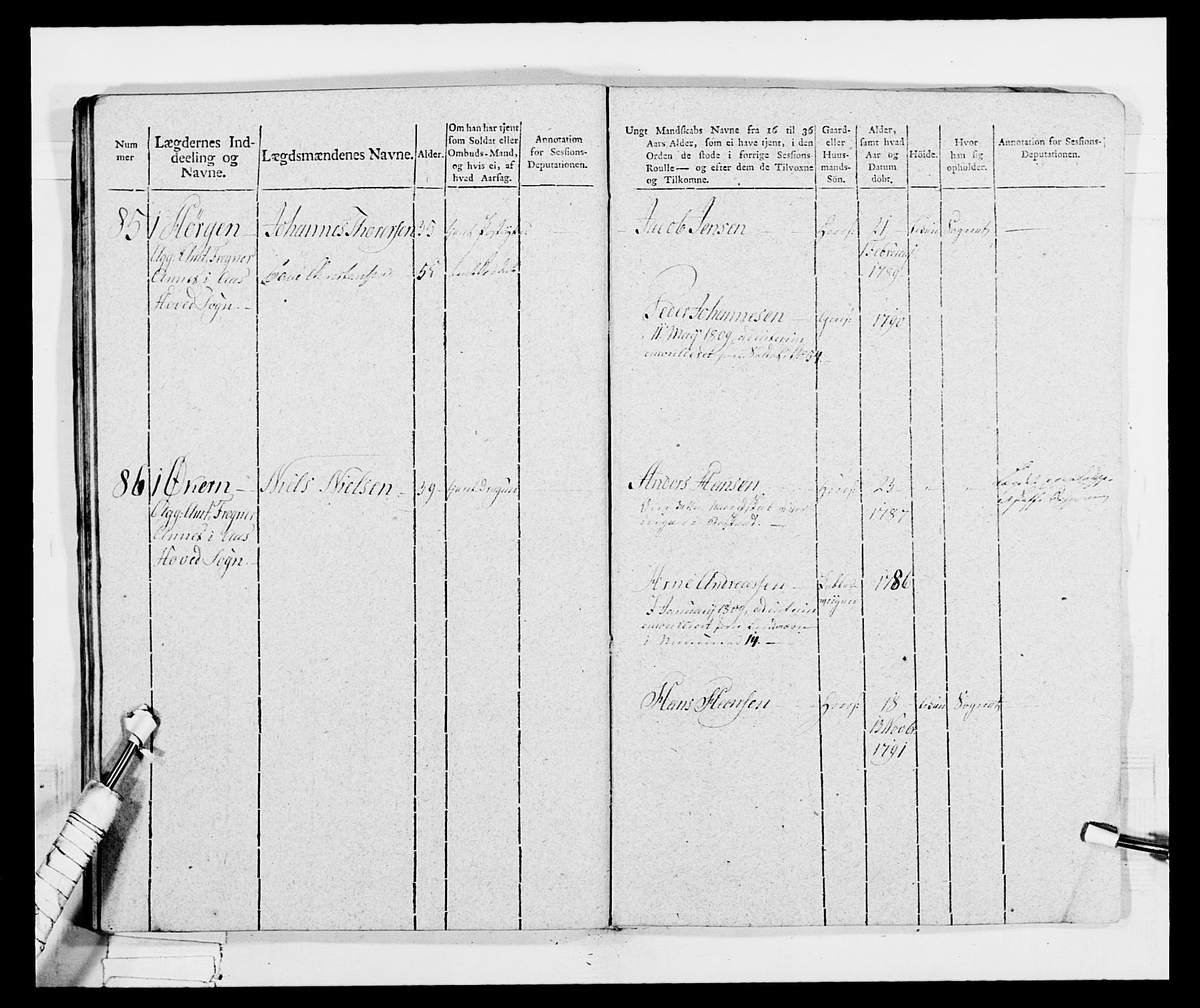 Generalitets- og kommissariatskollegiet, Det kongelige norske kommissariatskollegium, AV/RA-EA-5420/E/Eh/L0034: Nordafjelske gevorbne infanteriregiment, 1810, p. 101