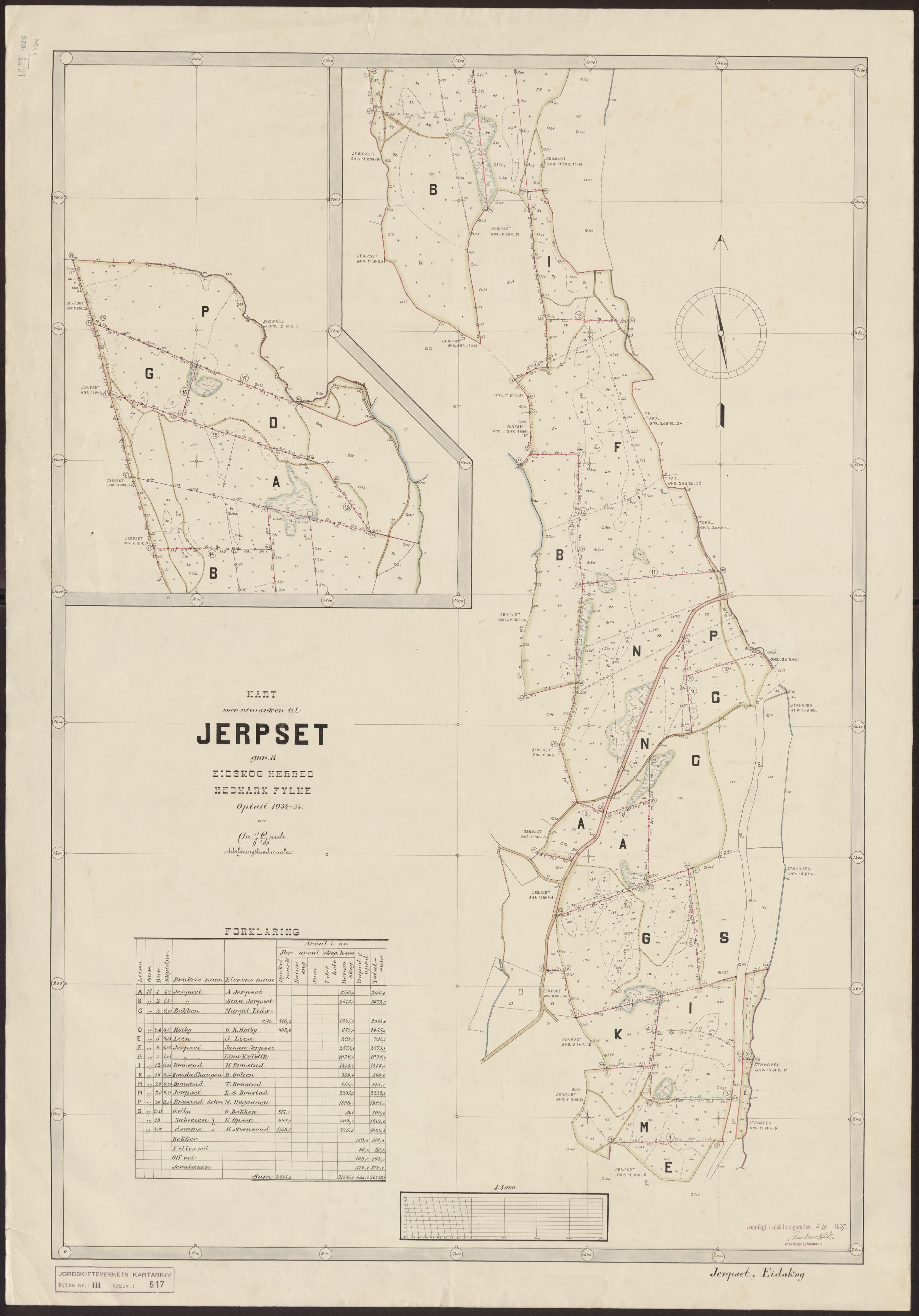 Jordskifteverkets kartarkiv, RA/S-3929/T, 1859-1988, p. 969