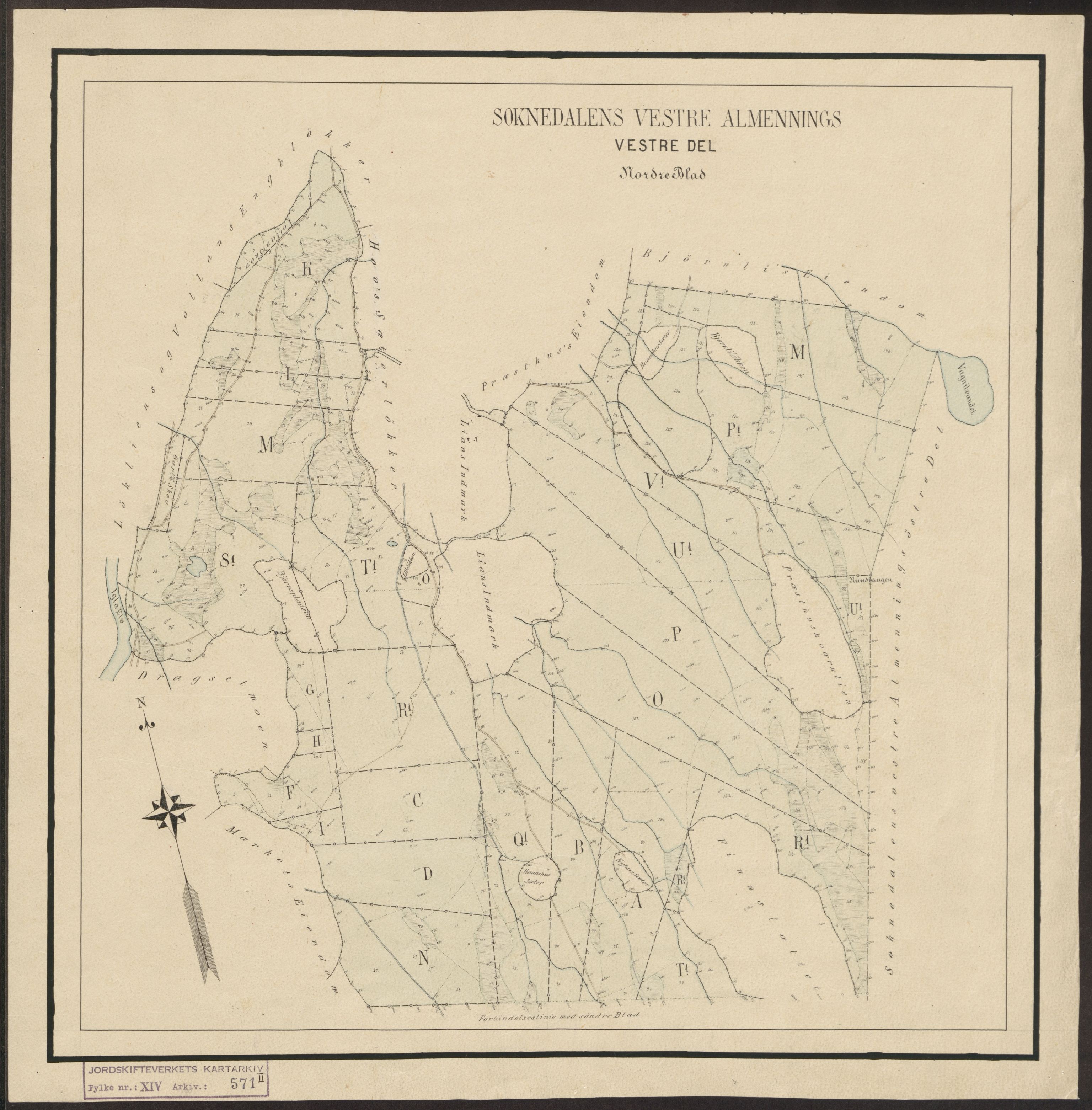 Jordskifteverkets kartarkiv, RA/S-3929/T, 1859-1988, p. 773