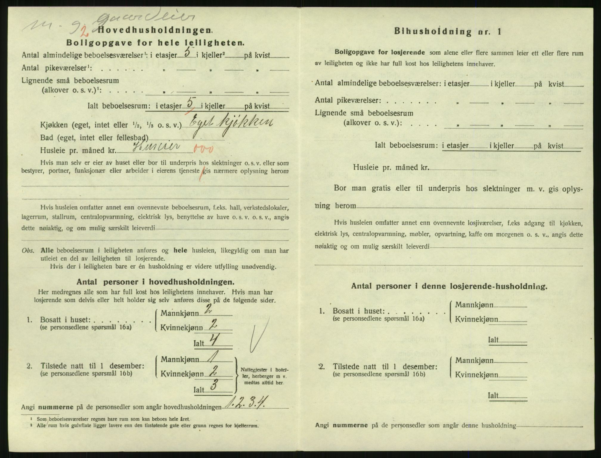 SAKO, 1920 census for Larvik, 1920, p. 5567