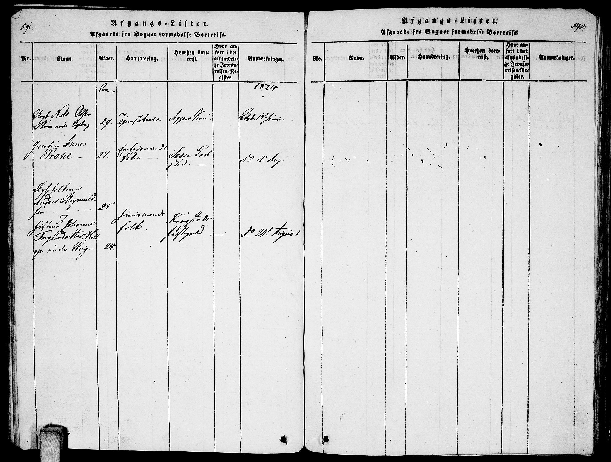 Enebakk prestekontor Kirkebøker, SAO/A-10171c/F/Fa/L0005: Parish register (official) no. I 5, 1790-1825, p. 591-592