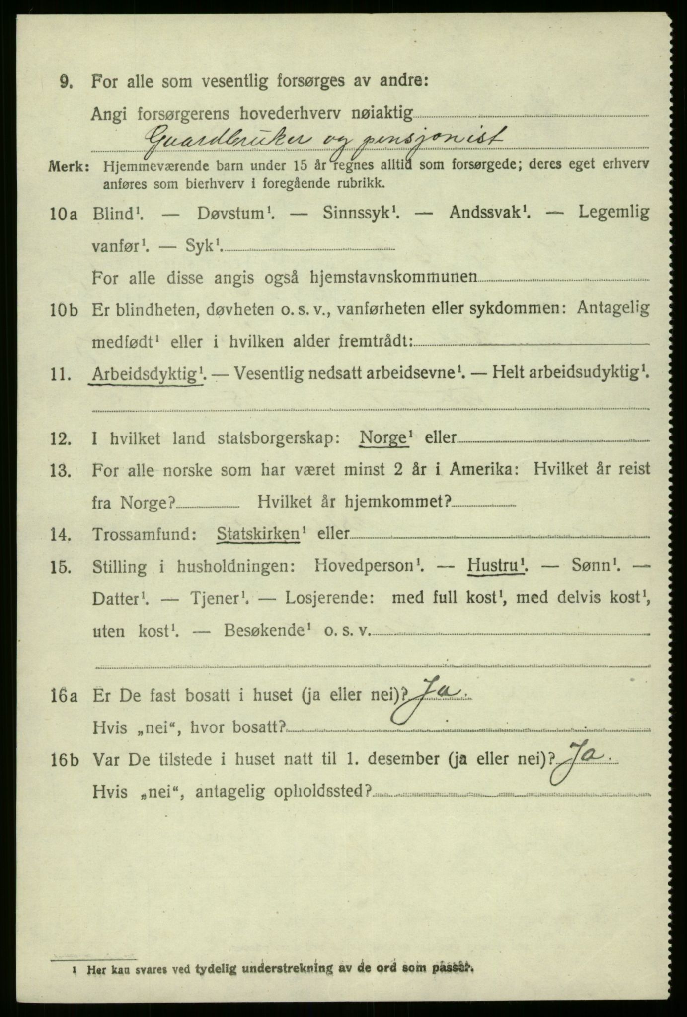 SAB, 1920 census for Eid, 1920, p. 2267