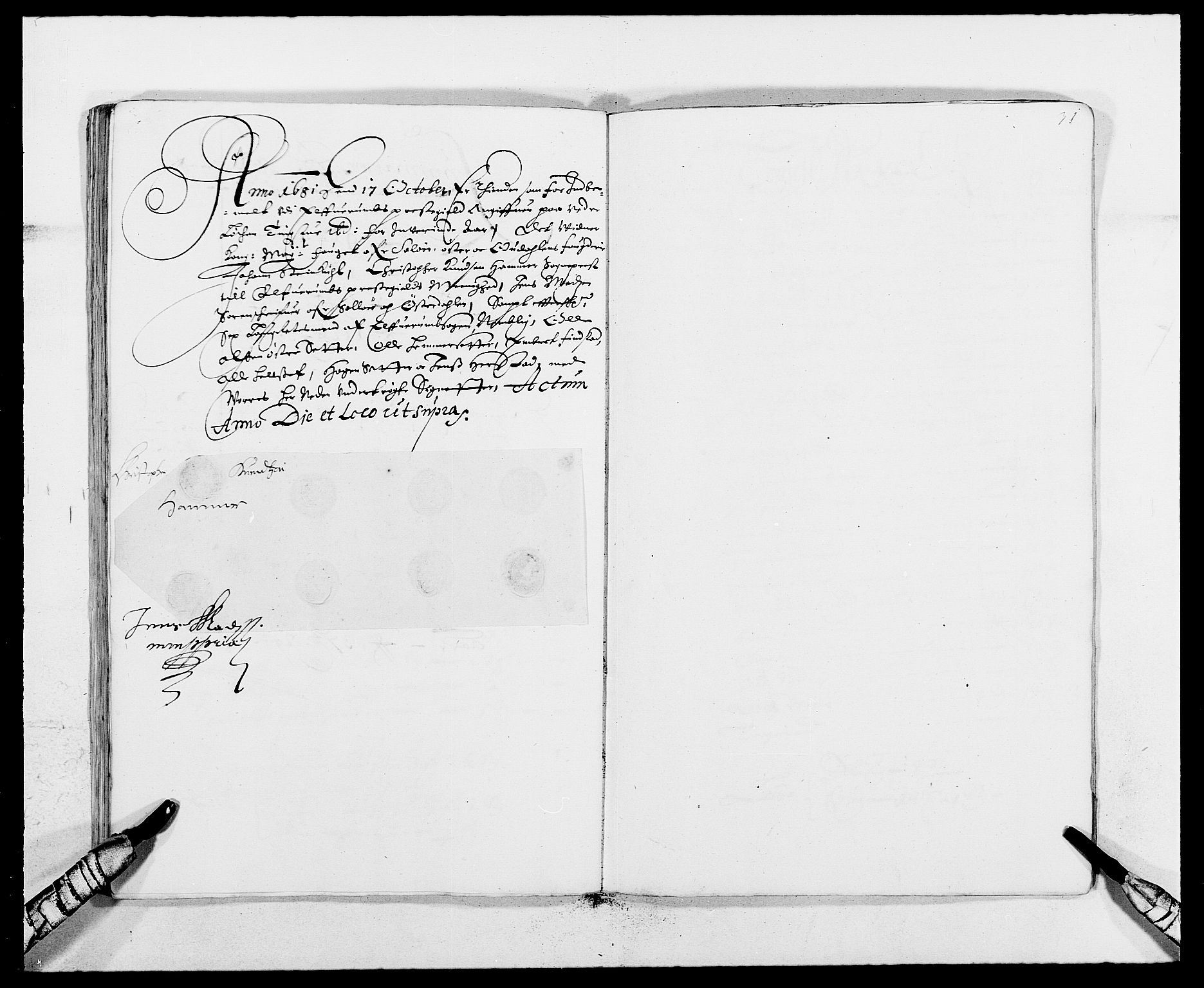 Rentekammeret inntil 1814, Reviderte regnskaper, Fogderegnskap, AV/RA-EA-4092/R13/L0818: Fogderegnskap Solør, Odal og Østerdal, 1681, p. 188