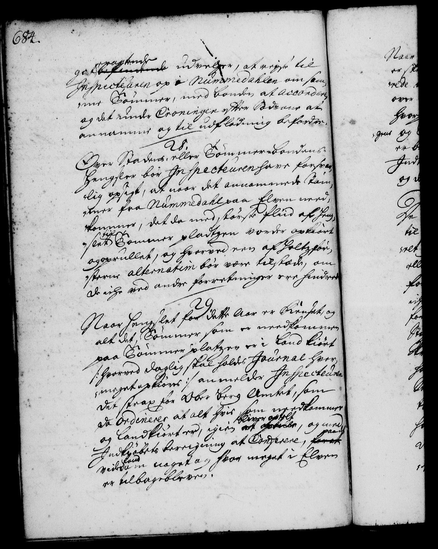 Rentekammeret, Kammerkanselliet, RA/EA-3111/G/Gg/Ggi/L0001: Norsk instruksjonsprotokoll med register (merket RK 53.34), 1720-1729, p. 684