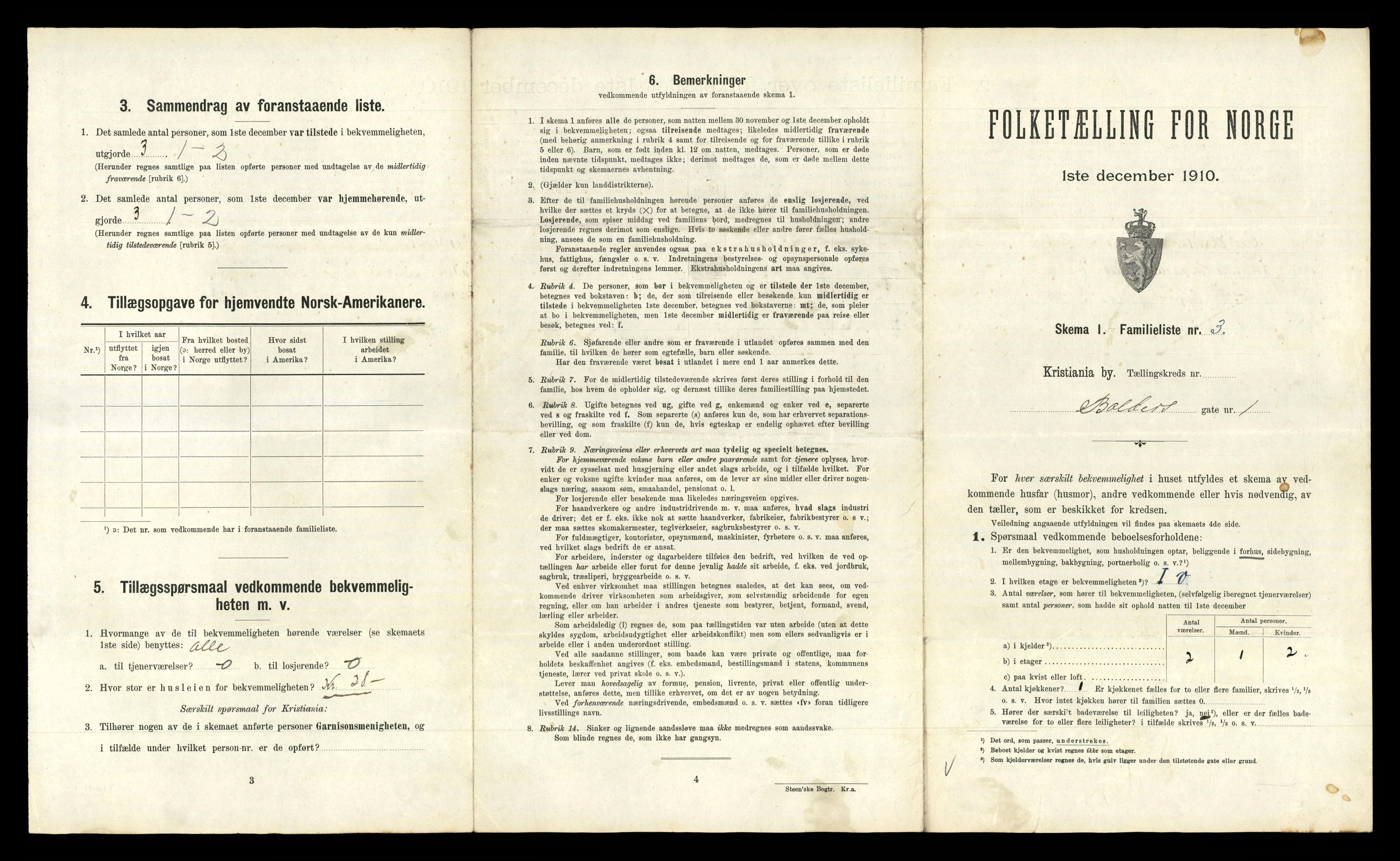 RA, 1910 census for Kristiania, 1910, p. 4209