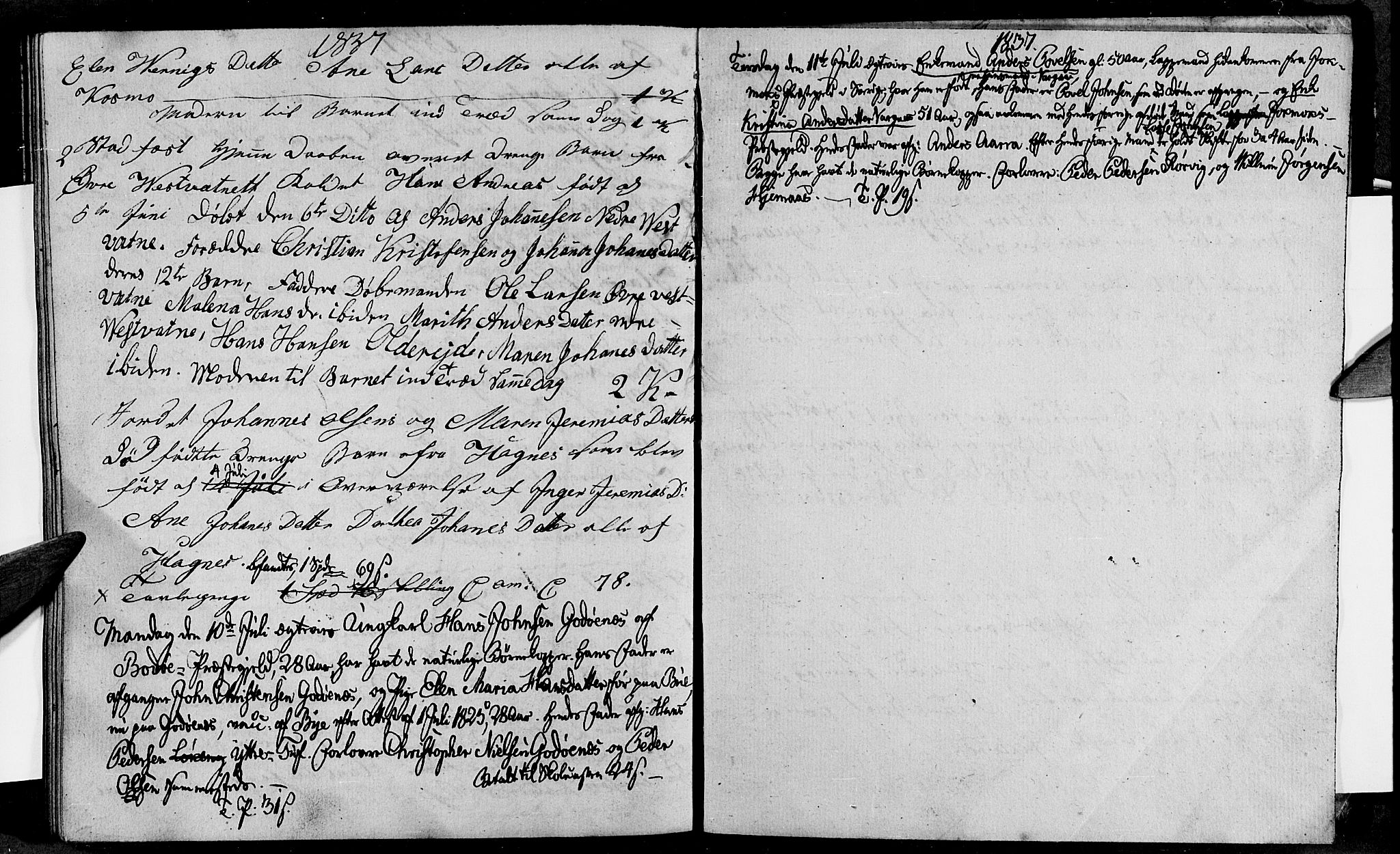 Ministerialprotokoller, klokkerbøker og fødselsregistre - Nordland, AV/SAT-A-1459/852/L0750: Parish register (copy) no. 852C01, 1833-1837