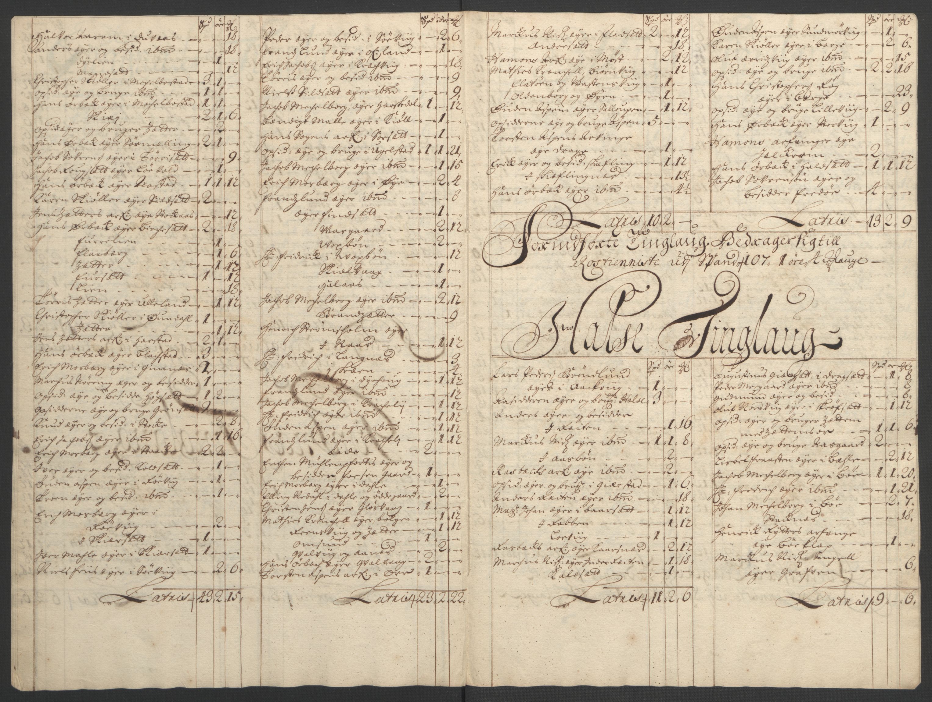 Rentekammeret inntil 1814, Reviderte regnskaper, Fogderegnskap, AV/RA-EA-4092/R56/L3736: Fogderegnskap Nordmøre, 1694-1696, p. 81