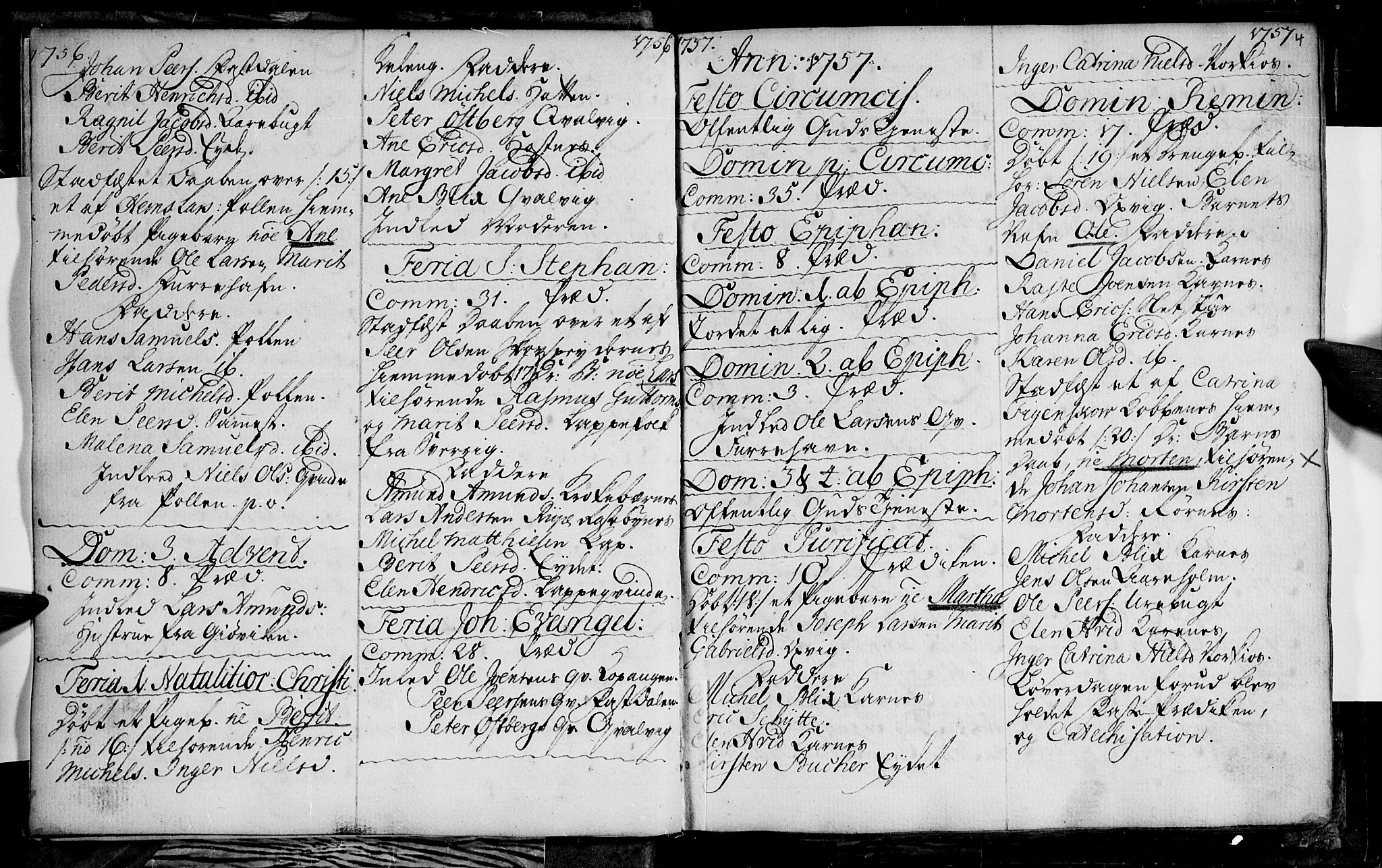 Lyngen sokneprestembete, AV/SATØ-S-1289/H/He/Hea/L0001kirke: Parish register (official) no. 1, 1756-1785, p. 4