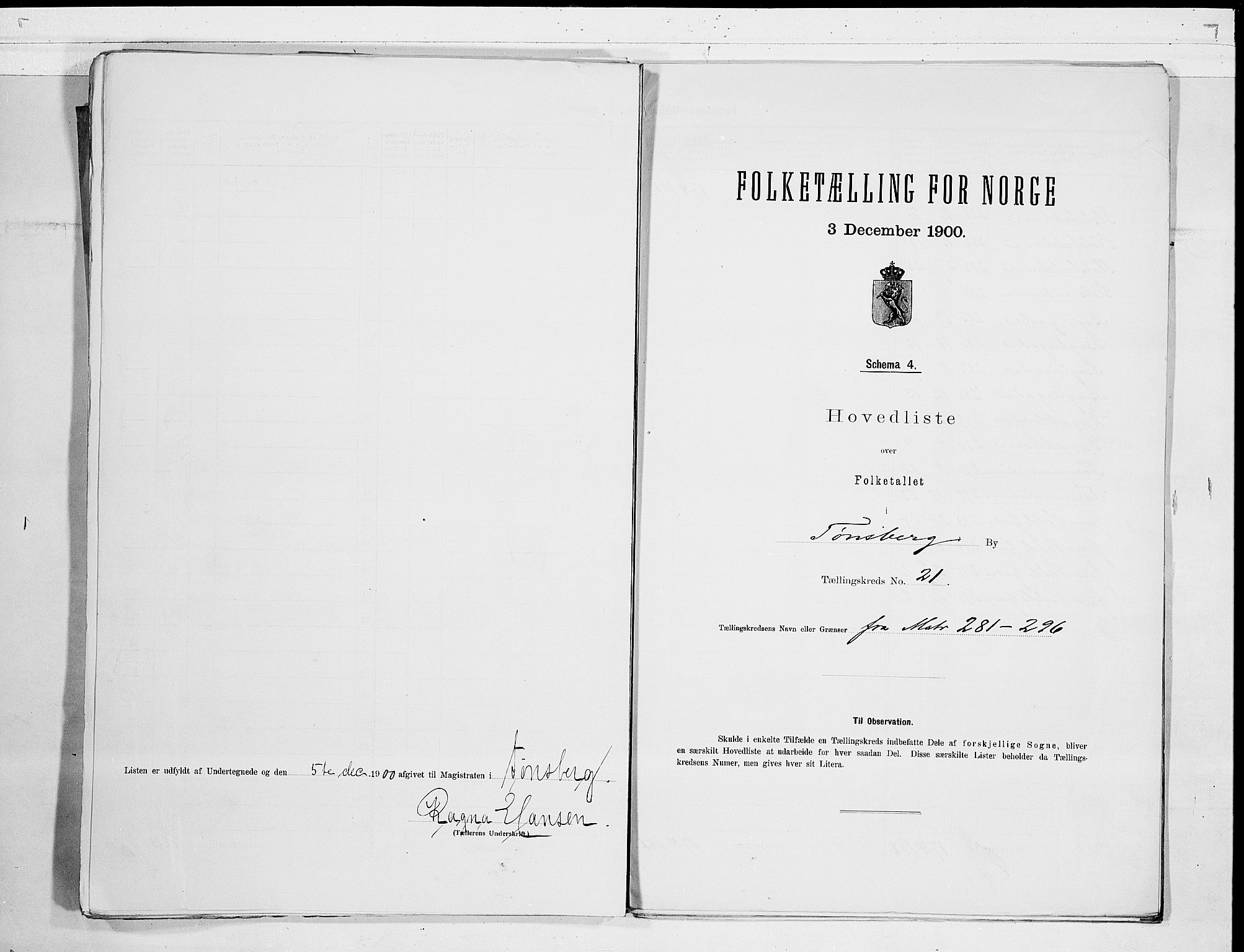 RA, 1900 census for Tønsberg, 1900, p. 44