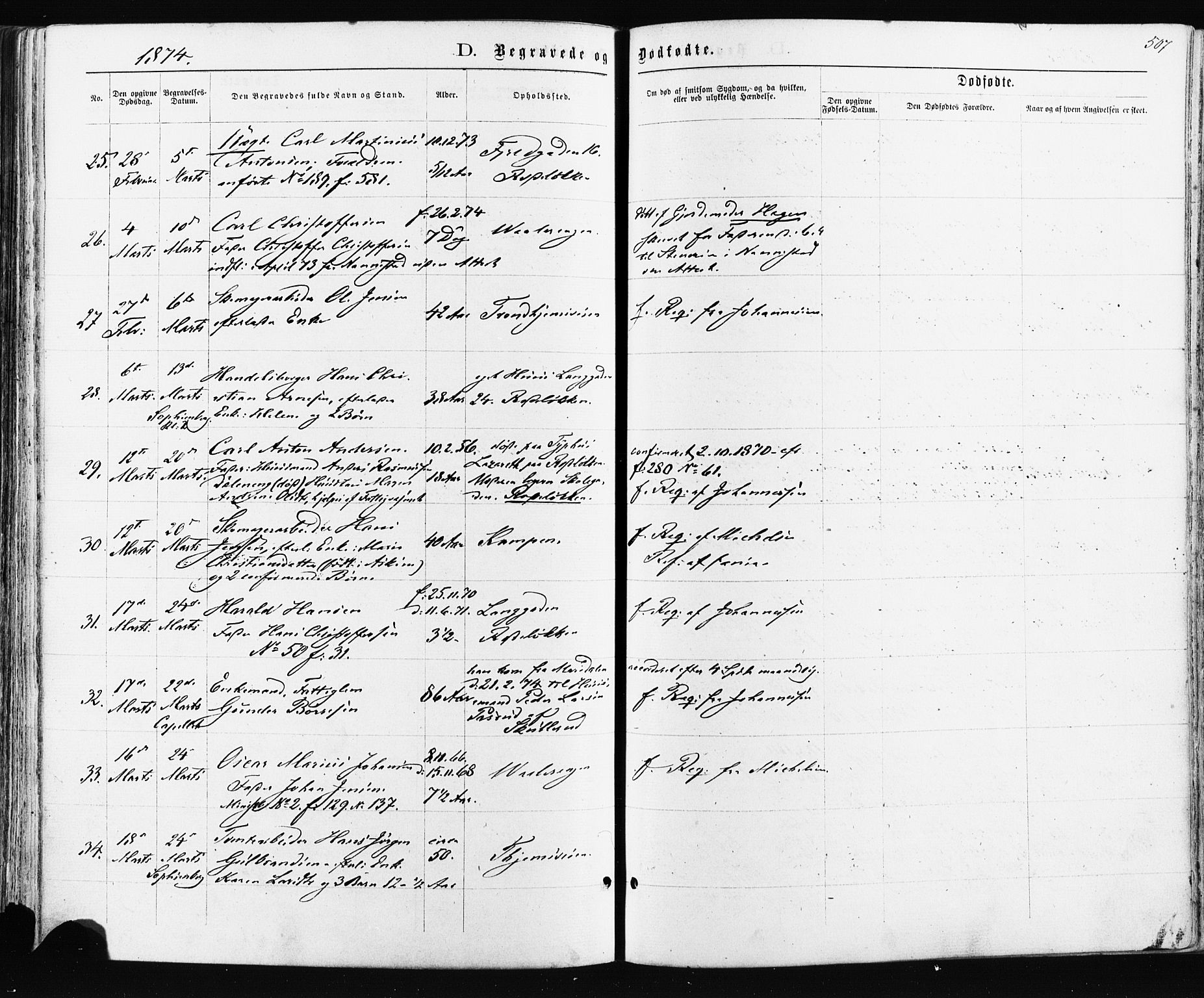 Østre Aker prestekontor Kirkebøker, AV/SAO-A-10840/F/Fa/L0003: Parish register (official) no. I 3, 1869-1875, p. 507