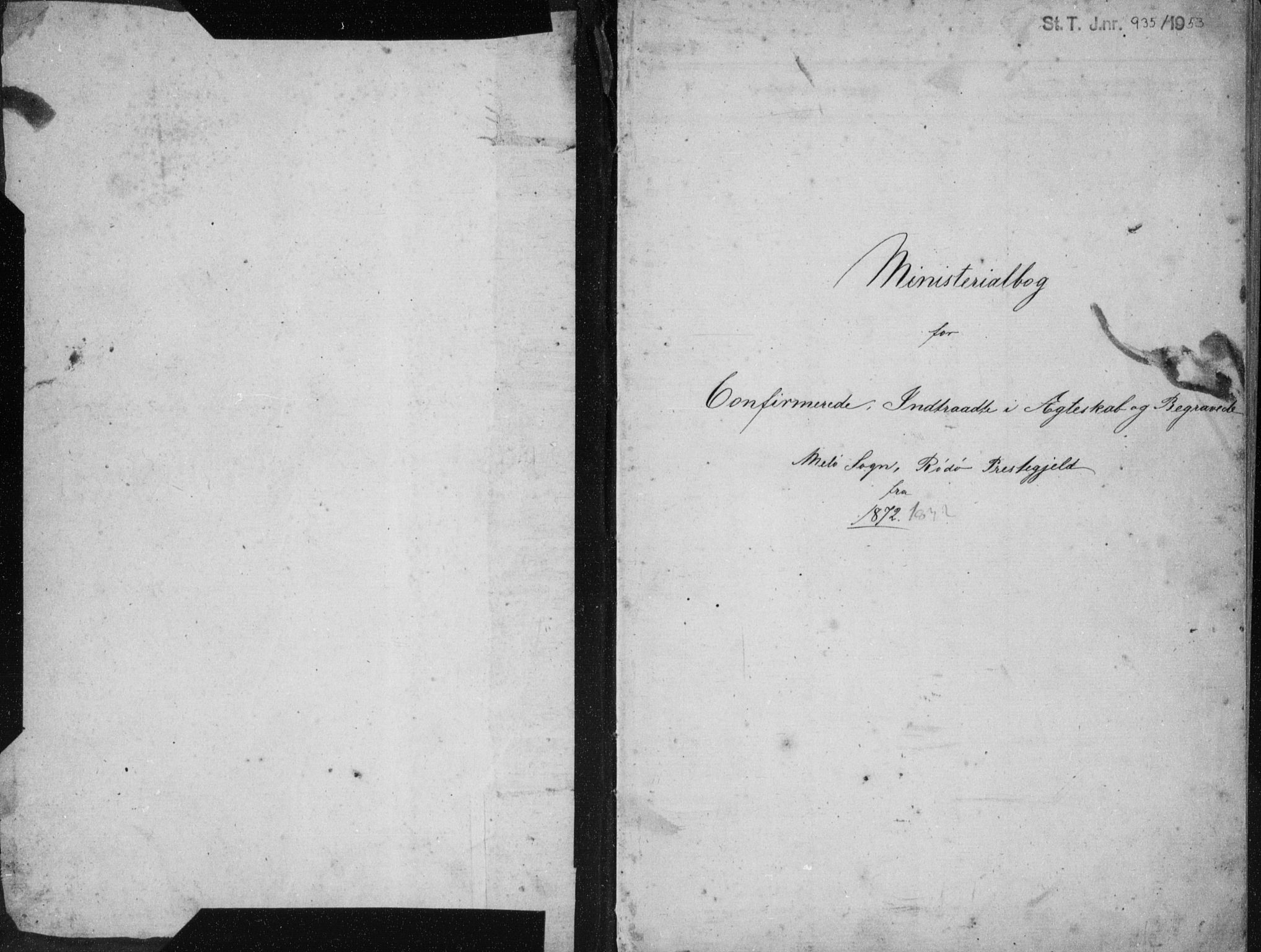 Ministerialprotokoller, klokkerbøker og fødselsregistre - Nordland, SAT/A-1459/843/L0635: Parish register (copy) no. 843C04, 1872-1887