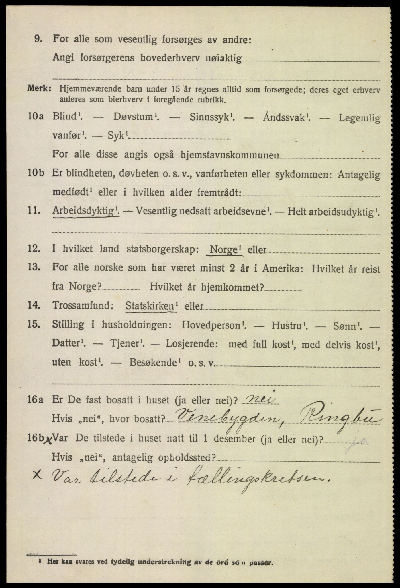 SAH, 1920 census for Sollia, 1920, p. 672