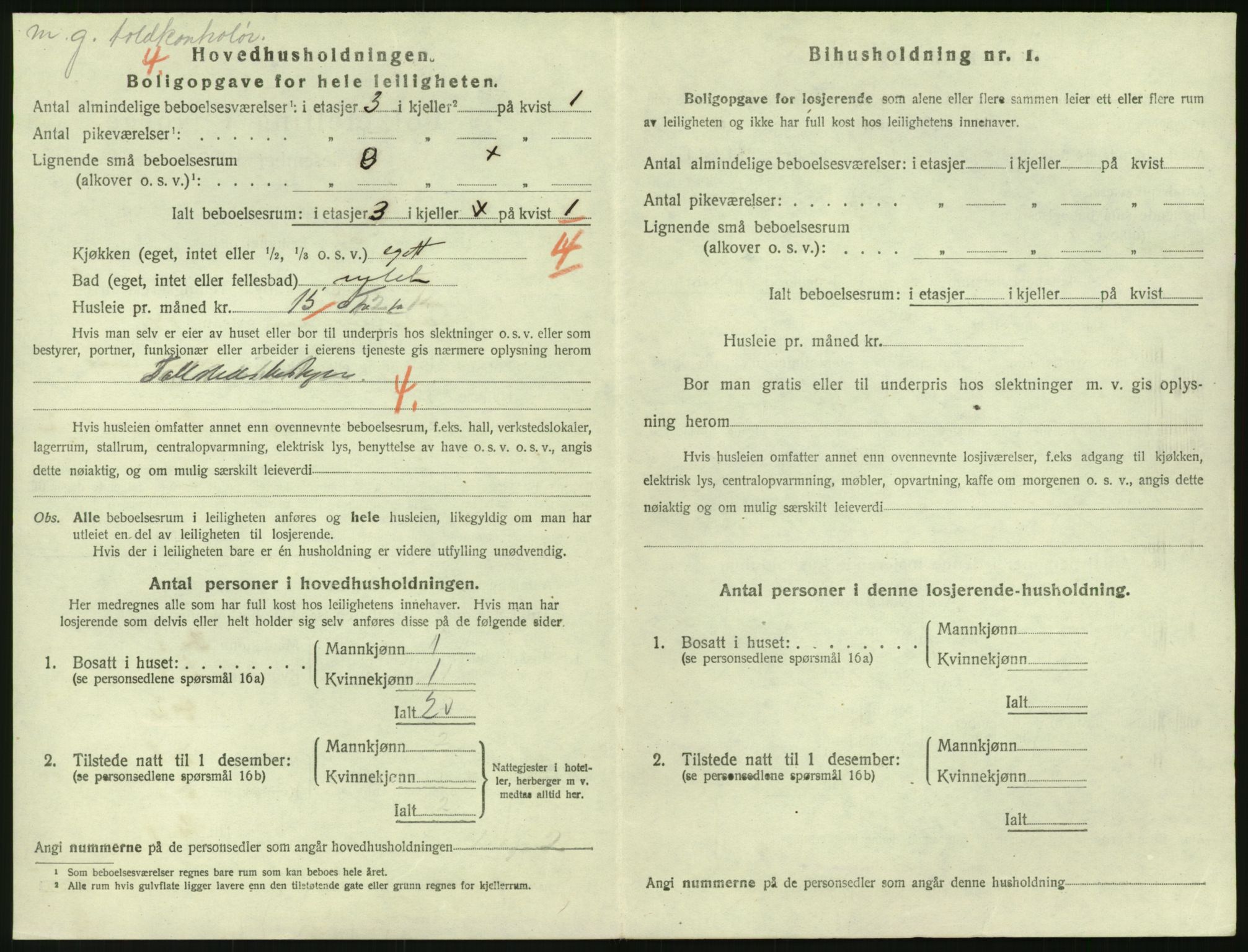 SAK, 1920 census for Risør, 1920, p. 1506