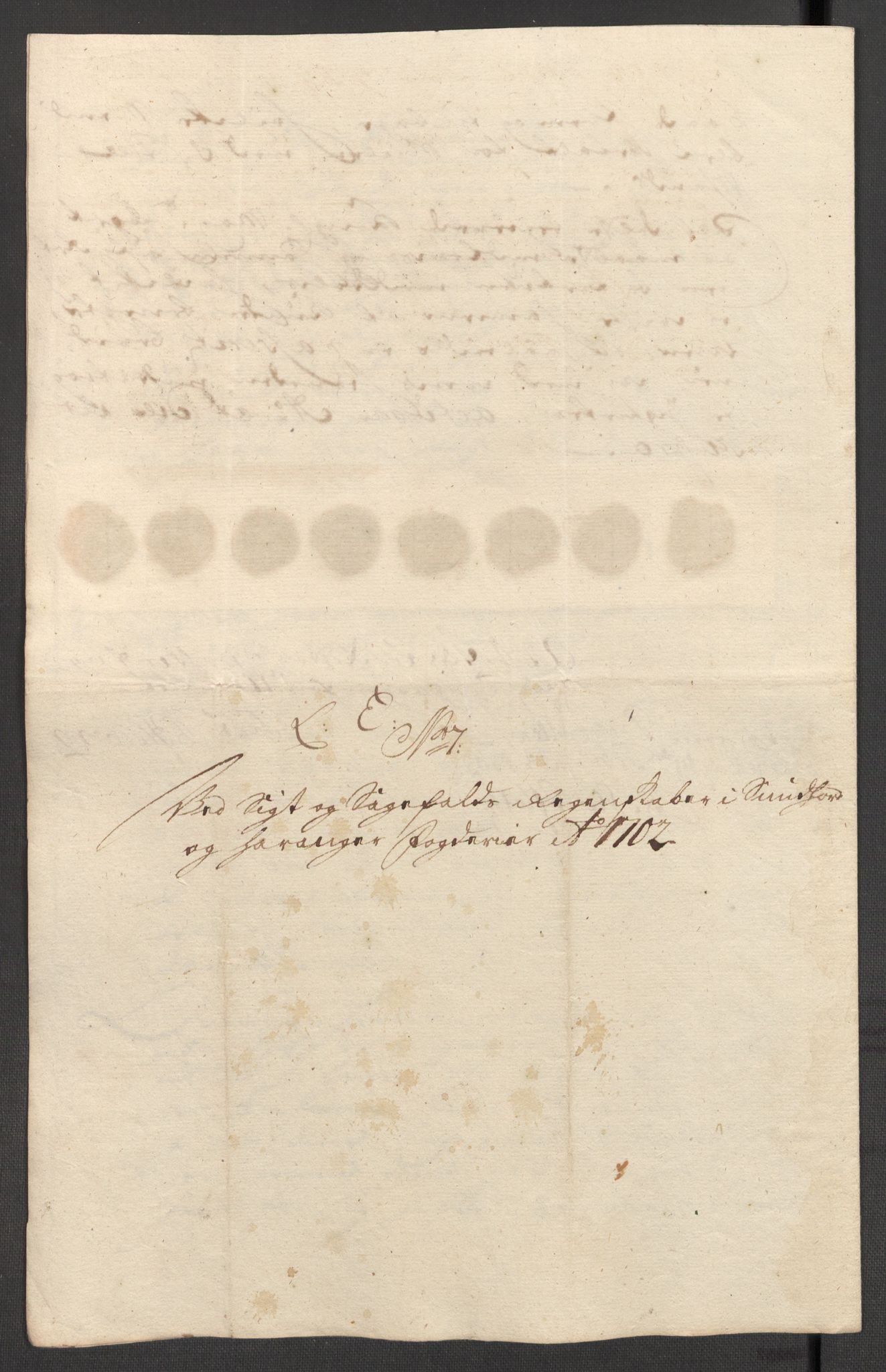 Rentekammeret inntil 1814, Reviderte regnskaper, Fogderegnskap, AV/RA-EA-4092/R48/L2980: Fogderegnskap Sunnhordland og Hardanger, 1702, p. 191