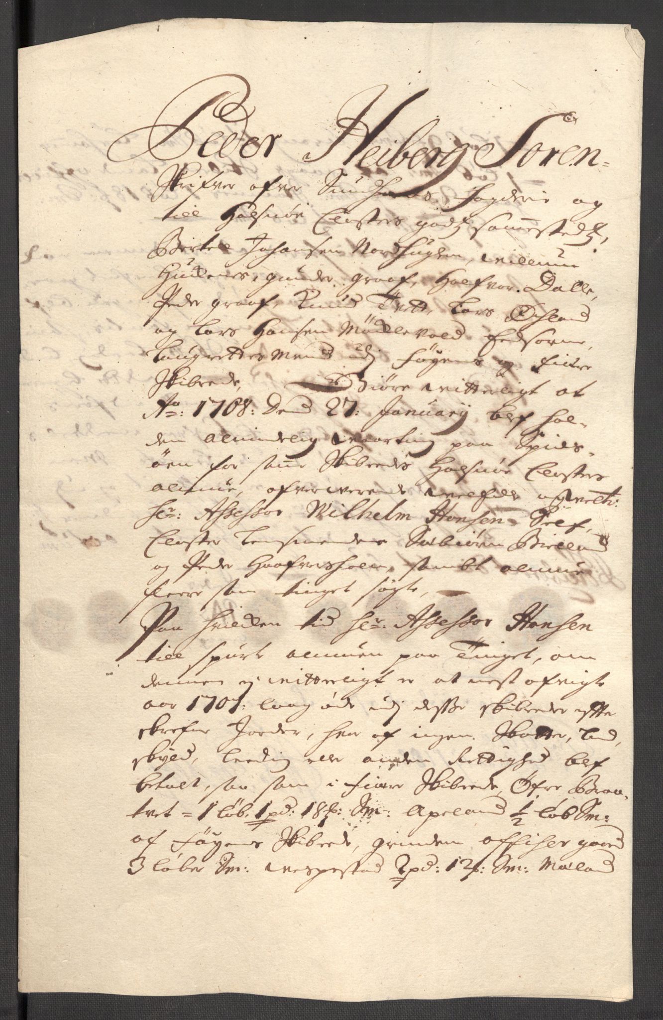 Rentekammeret inntil 1814, Reviderte regnskaper, Fogderegnskap, AV/RA-EA-4092/R48/L2984: Fogderegnskap Sunnhordland og Hardanger, 1706-1707, p. 449