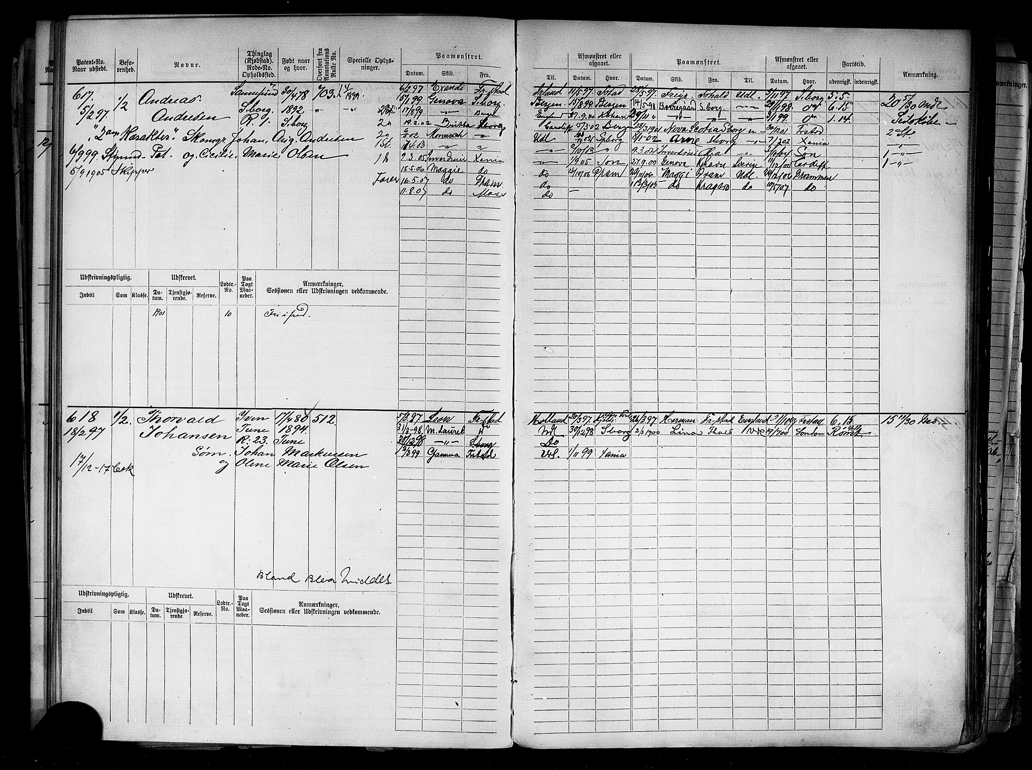 Sarpsborg mønstringskontor, AV/SAO-A-10569c/F/Fc/Fcb/L0005: Hovedrulle, 1881-1916, p. 162