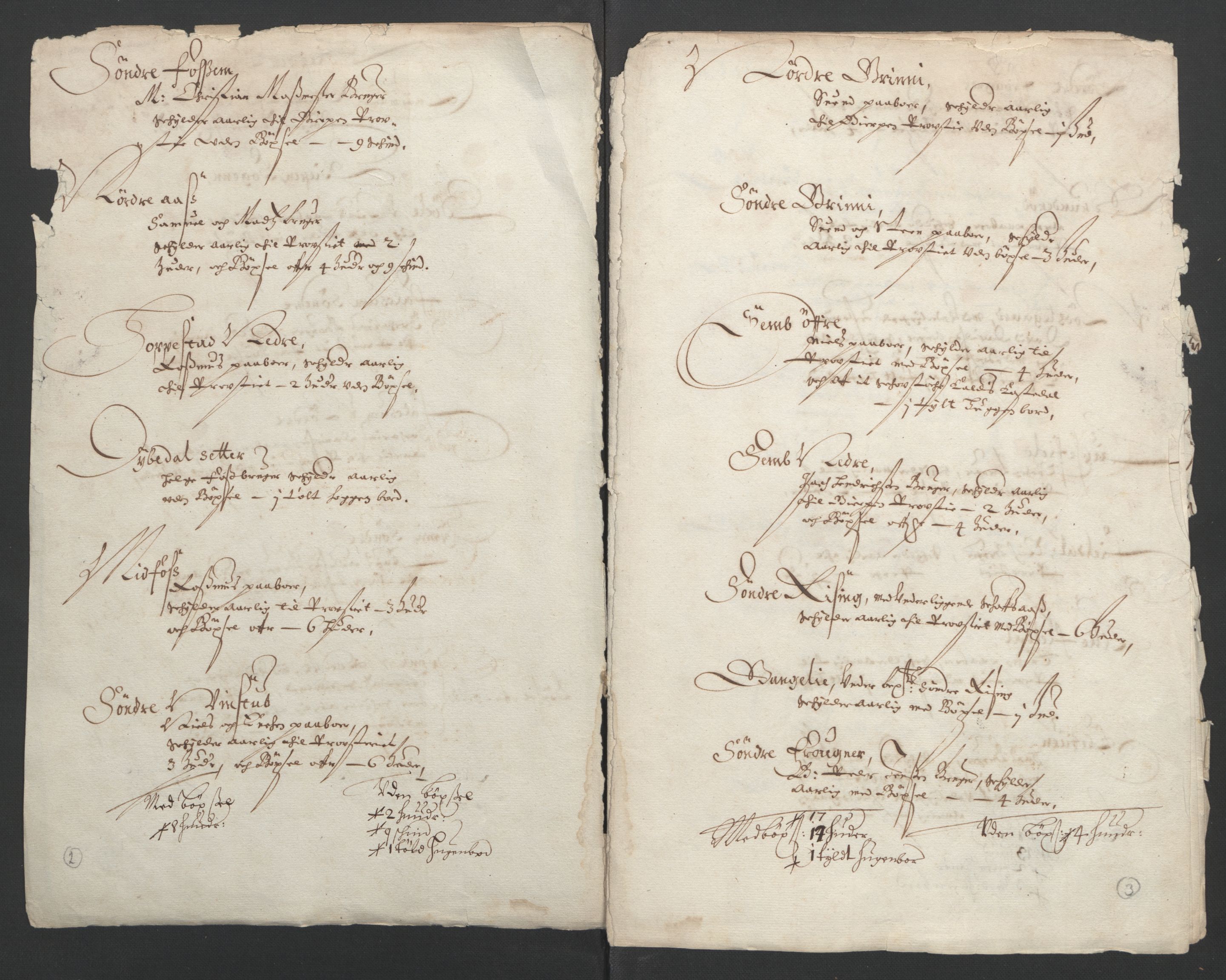 Rentekammeret inntil 1814, Realistisk ordnet avdeling, AV/RA-EA-4070/L/L0018/0003: Skien lagdømme: / Jordebok over en del geistlig og verdslig forleningsgods i Skien lagdømme (Gjerpen prosti, Oslo hospital, Tønsberg prosti, Skien lagstol, Tønsberg lagstol, St. Anne gildes gods), 1661
