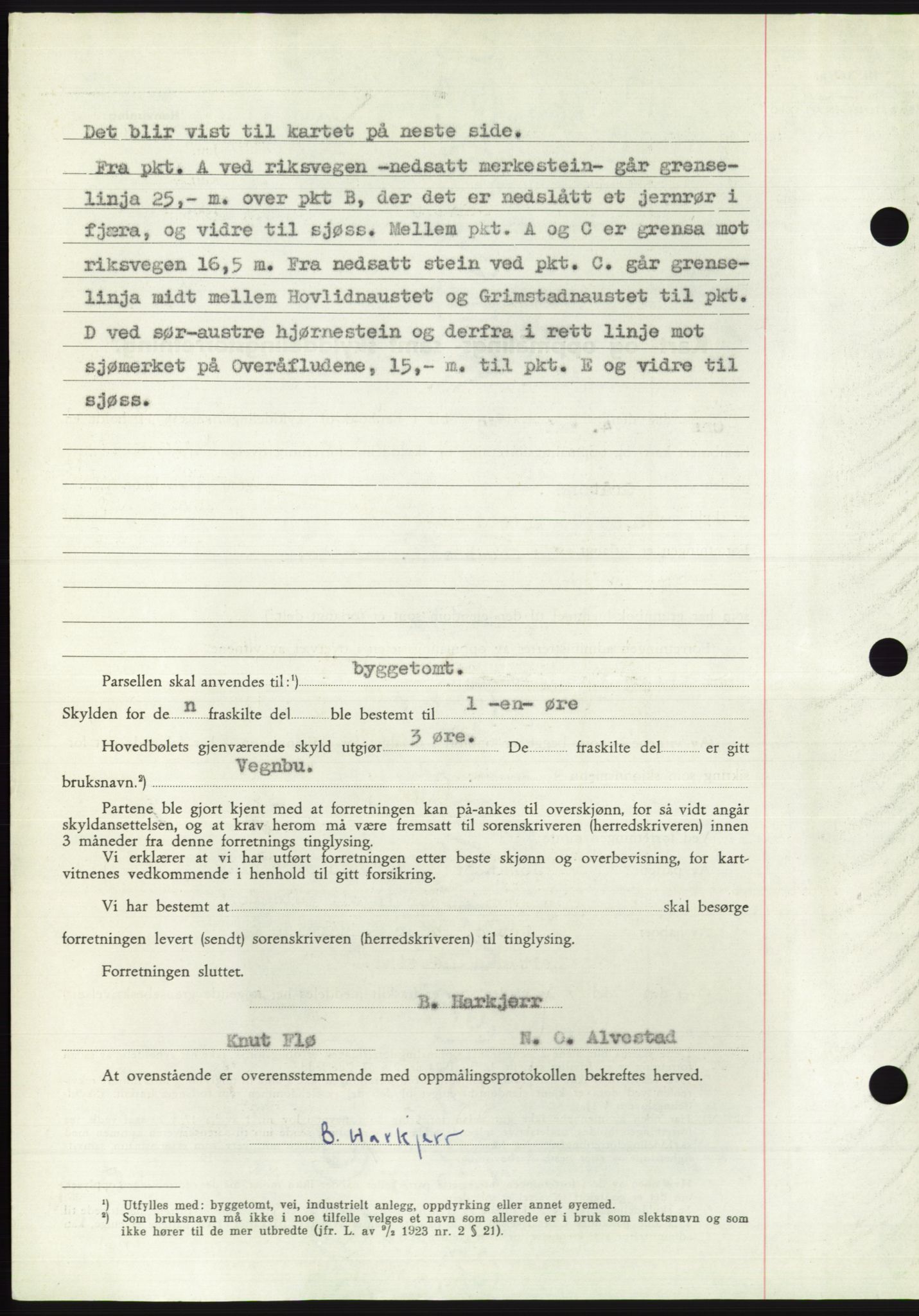 Søre Sunnmøre sorenskriveri, AV/SAT-A-4122/1/2/2C/L0101: Mortgage book no. 27A, 1955-1955, Diary no: : 1177/1955