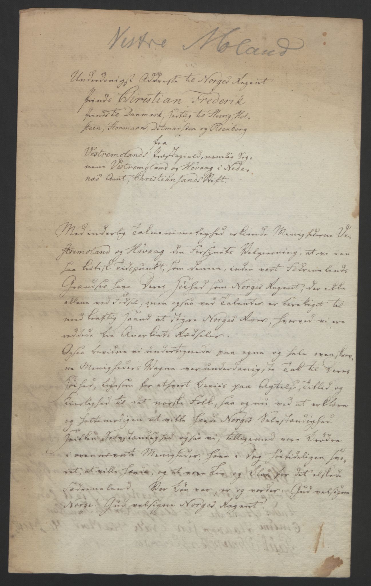 Statsrådssekretariatet, RA/S-1001/D/Db/L0008: Fullmakter for Eidsvollsrepresentantene i 1814. , 1814, p. 91