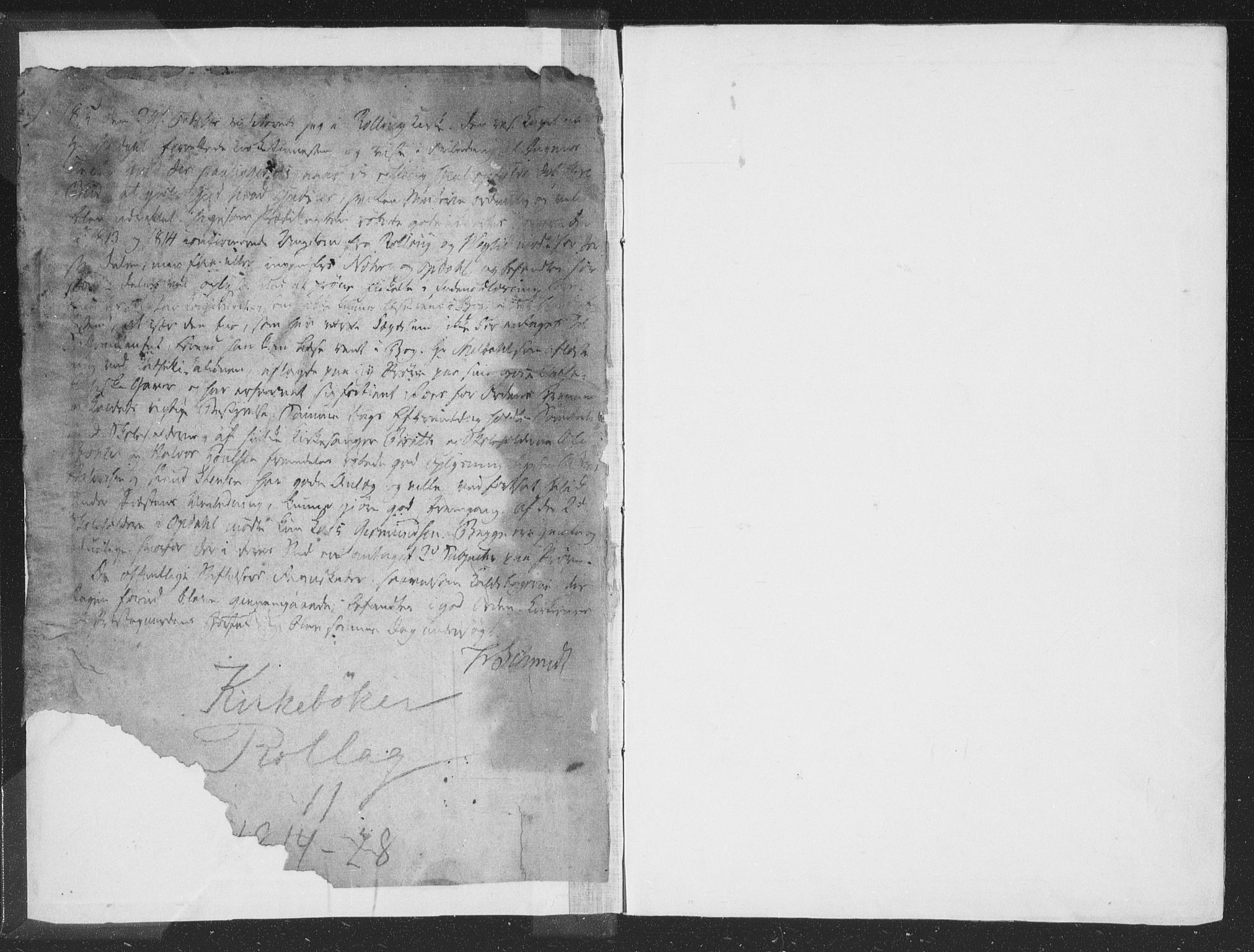 Rollag kirkebøker, AV/SAKO-A-240/F/Fa/L0006: Parish register (official) no. I 6, 1814-1828