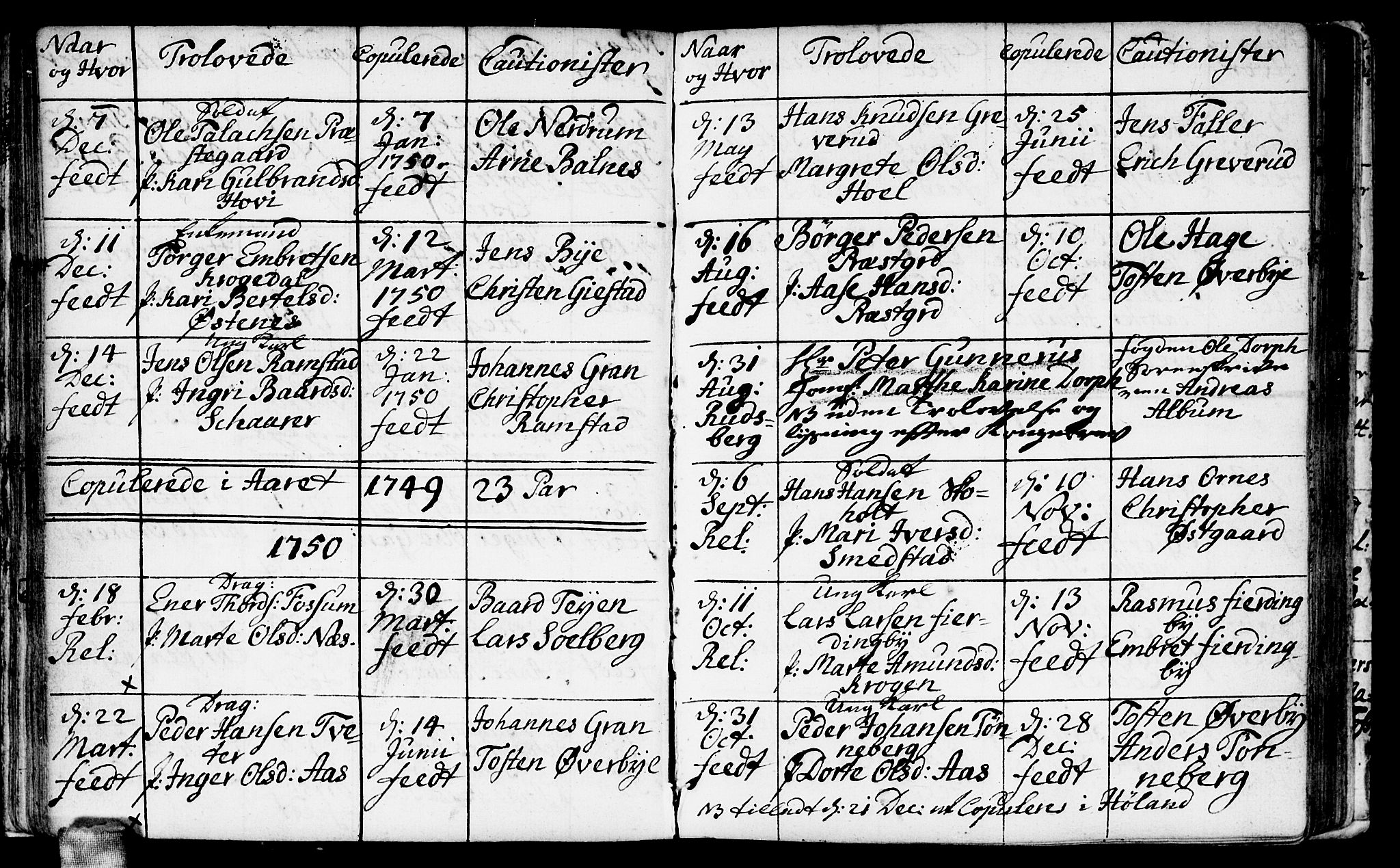 Fet prestekontor Kirkebøker, SAO/A-10370a/F/Fa/L0001: Parish register (official) no. I 1, 1716-1751, p. 44