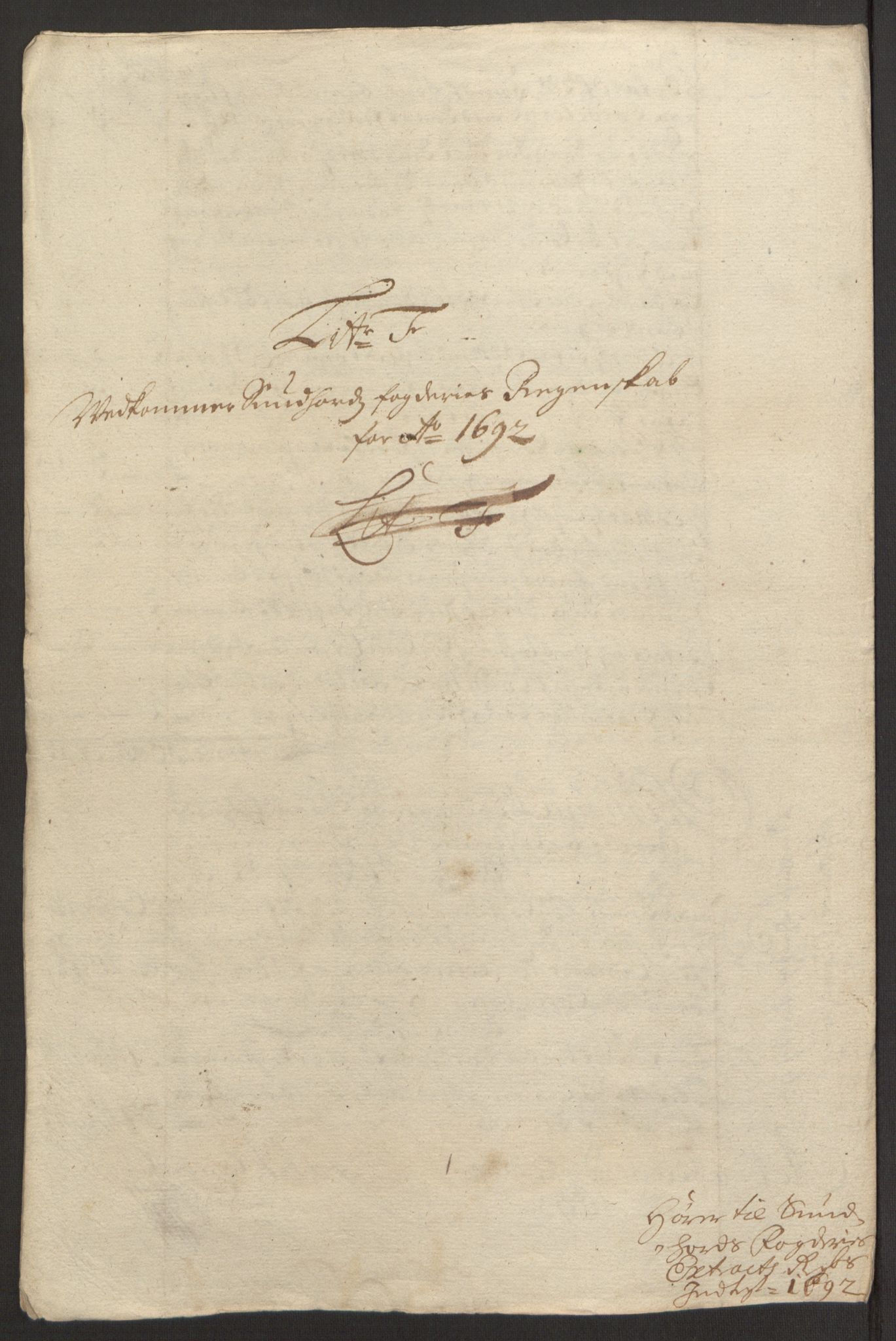 Rentekammeret inntil 1814, Reviderte regnskaper, Fogderegnskap, AV/RA-EA-4092/R48/L2973: Fogderegnskap Sunnhordland og Hardanger, 1691-1692, p. 433