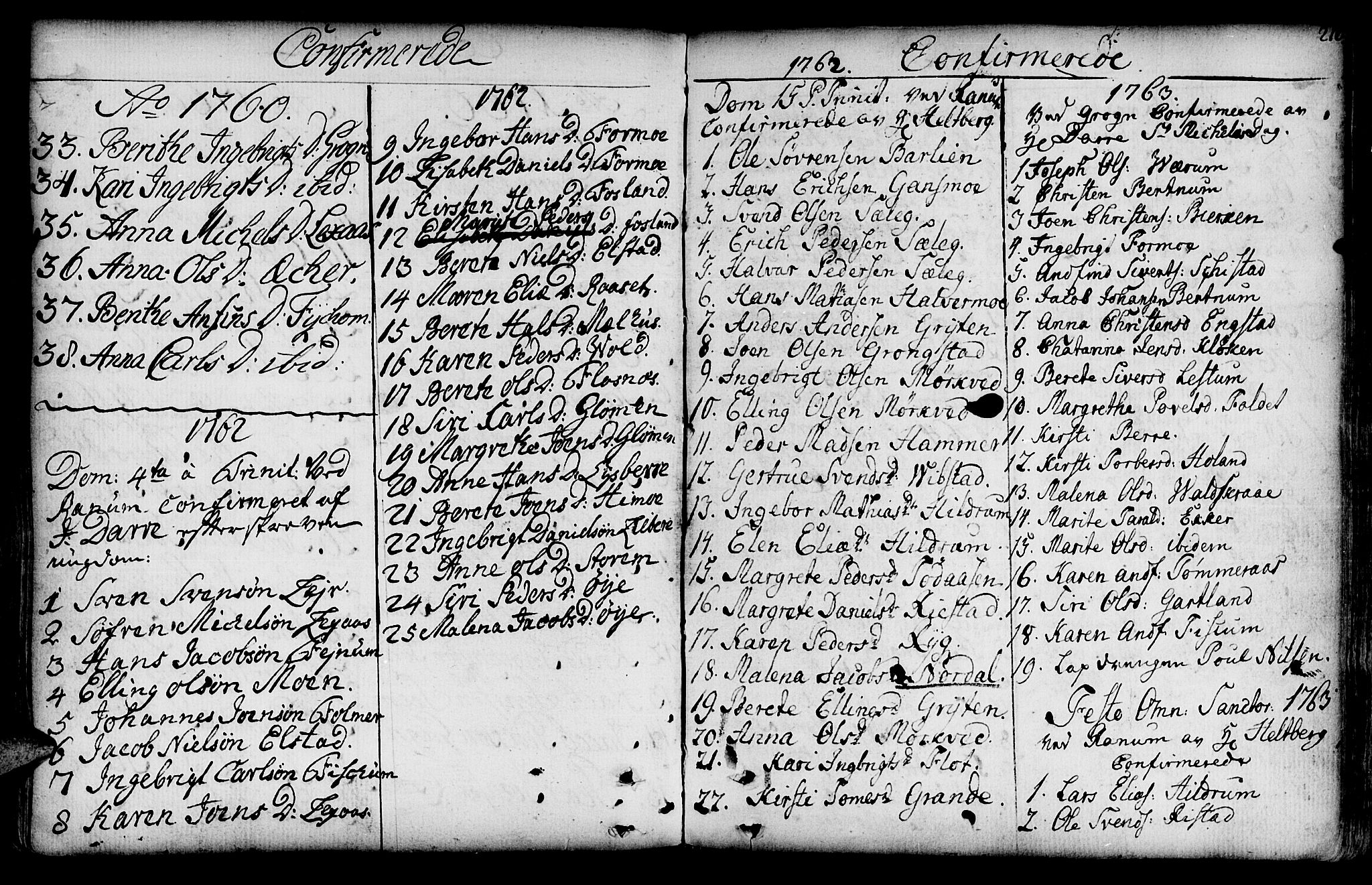 Ministerialprotokoller, klokkerbøker og fødselsregistre - Nord-Trøndelag, AV/SAT-A-1458/764/L0542: Parish register (official) no. 764A02, 1748-1779, p. 216