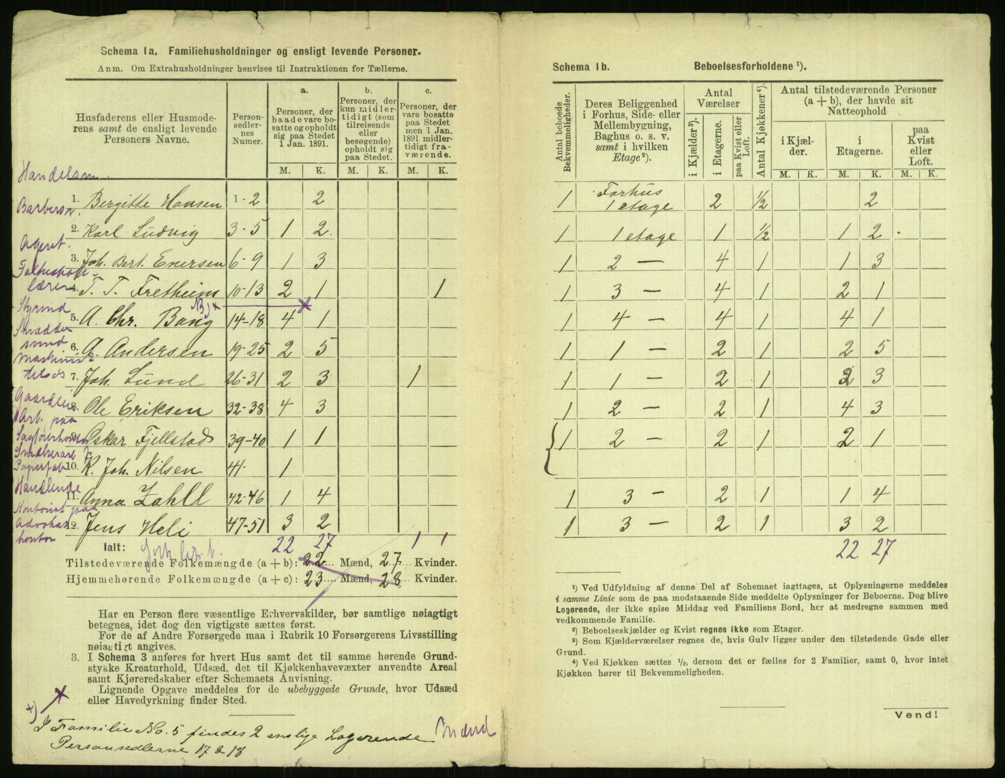 RA, 1891 census for 0301 Kristiania, 1891, p. 131837