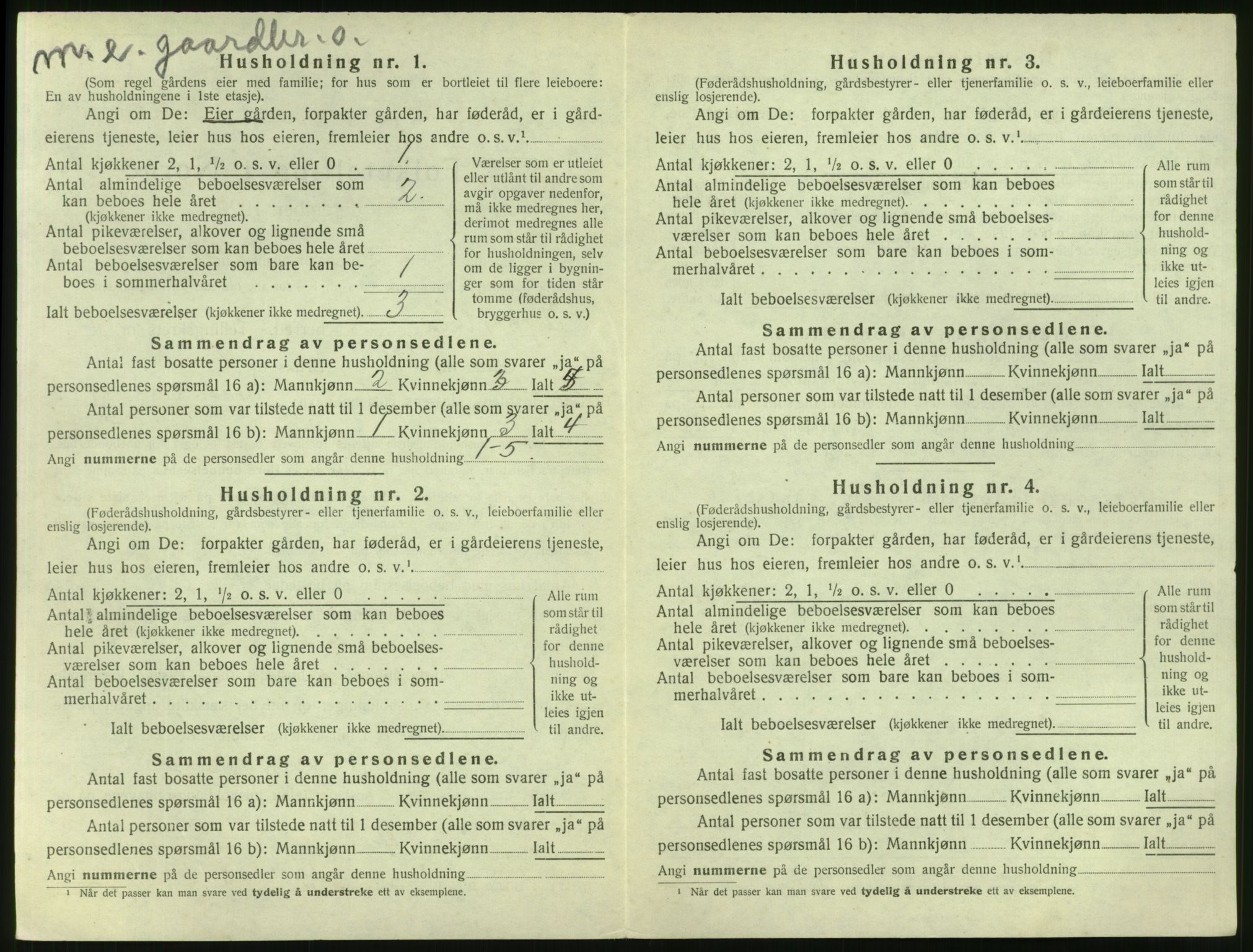 SAT, 1920 census for Sykkylven, 1920, p. 710