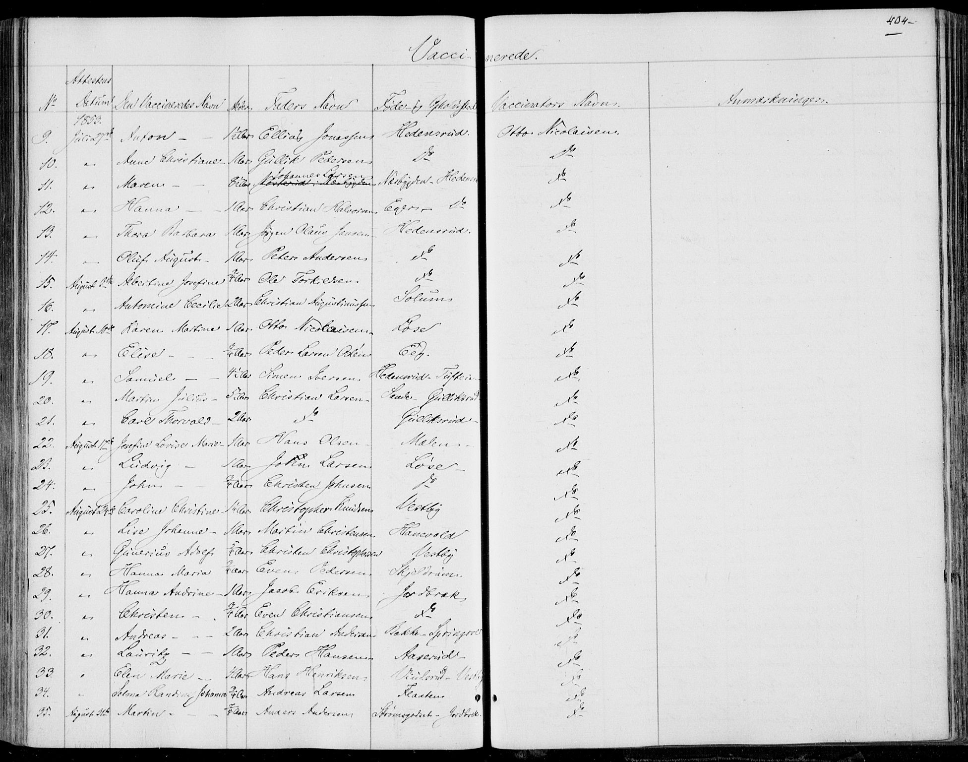 Skoger kirkebøker, SAKO/A-59/F/Fa/L0003: Parish register (official) no. I 3, 1842-1861, p. 404