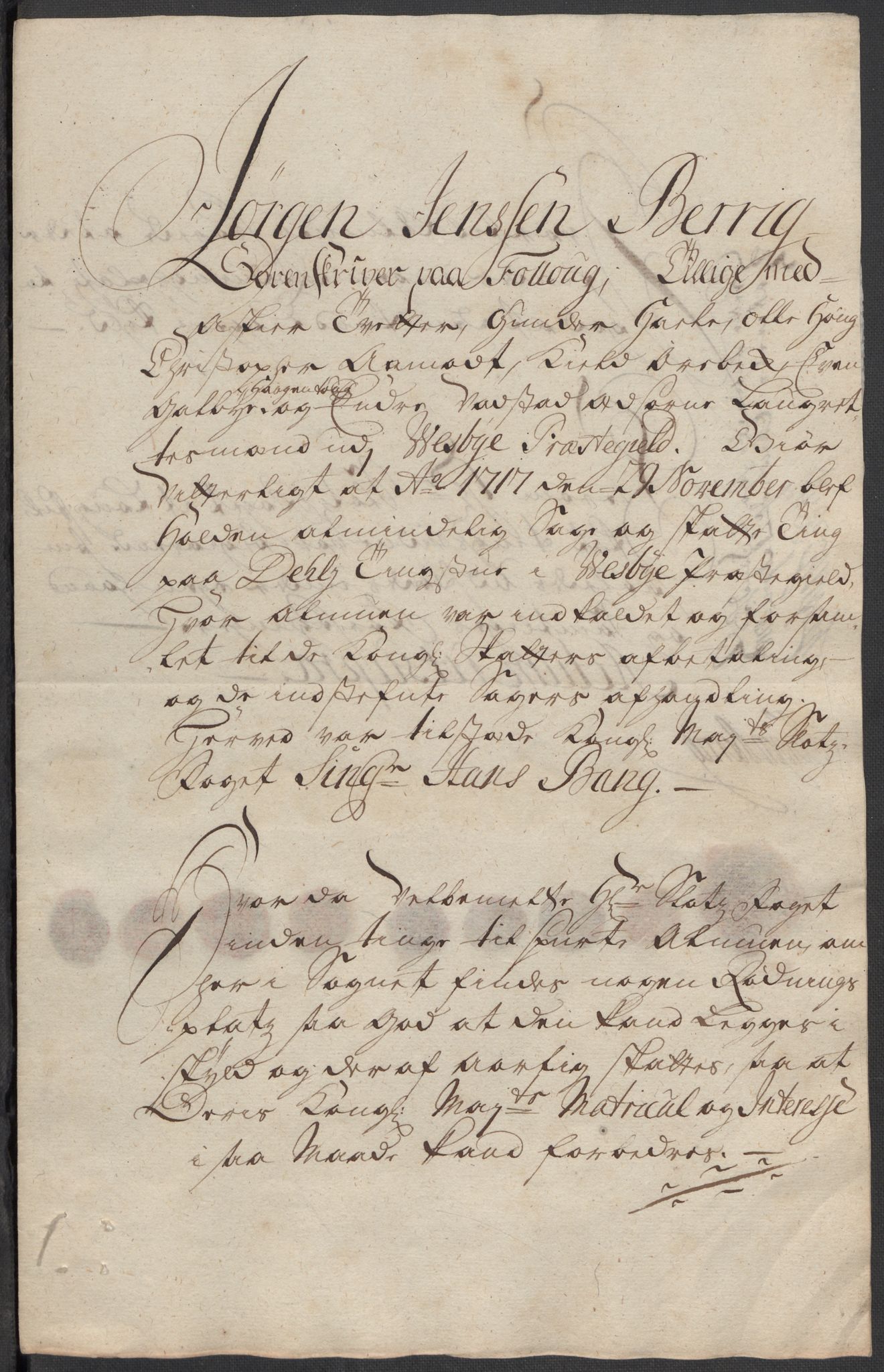 Rentekammeret inntil 1814, Reviderte regnskaper, Fogderegnskap, AV/RA-EA-4092/R10/L0455: Fogderegnskap Aker og Follo, 1717, p. 127