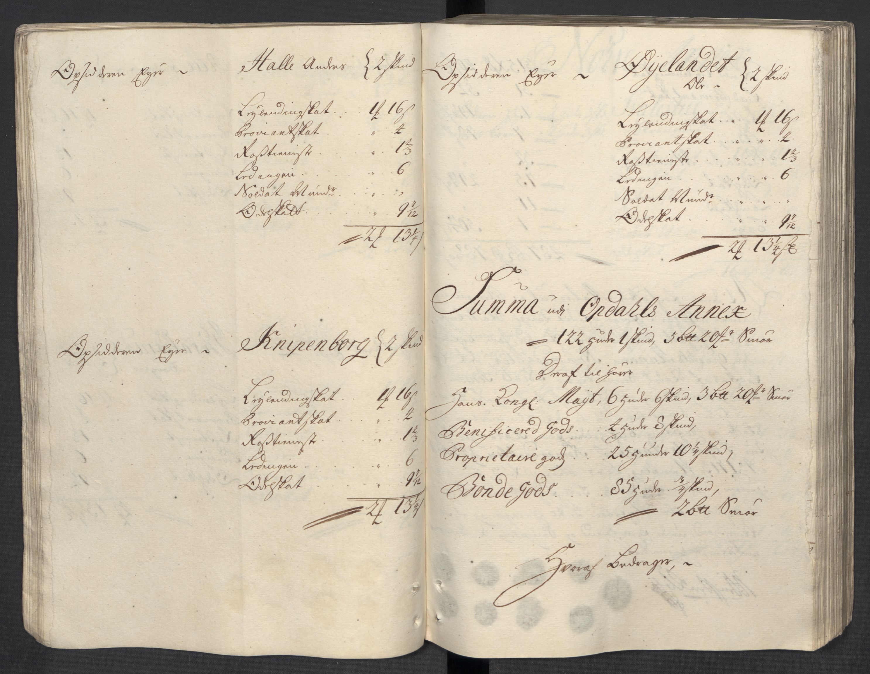 Rentekammeret inntil 1814, Reviderte regnskaper, Fogderegnskap, AV/RA-EA-4092/R24/L1588: Fogderegnskap Numedal og Sandsvær, 1713, p. 57