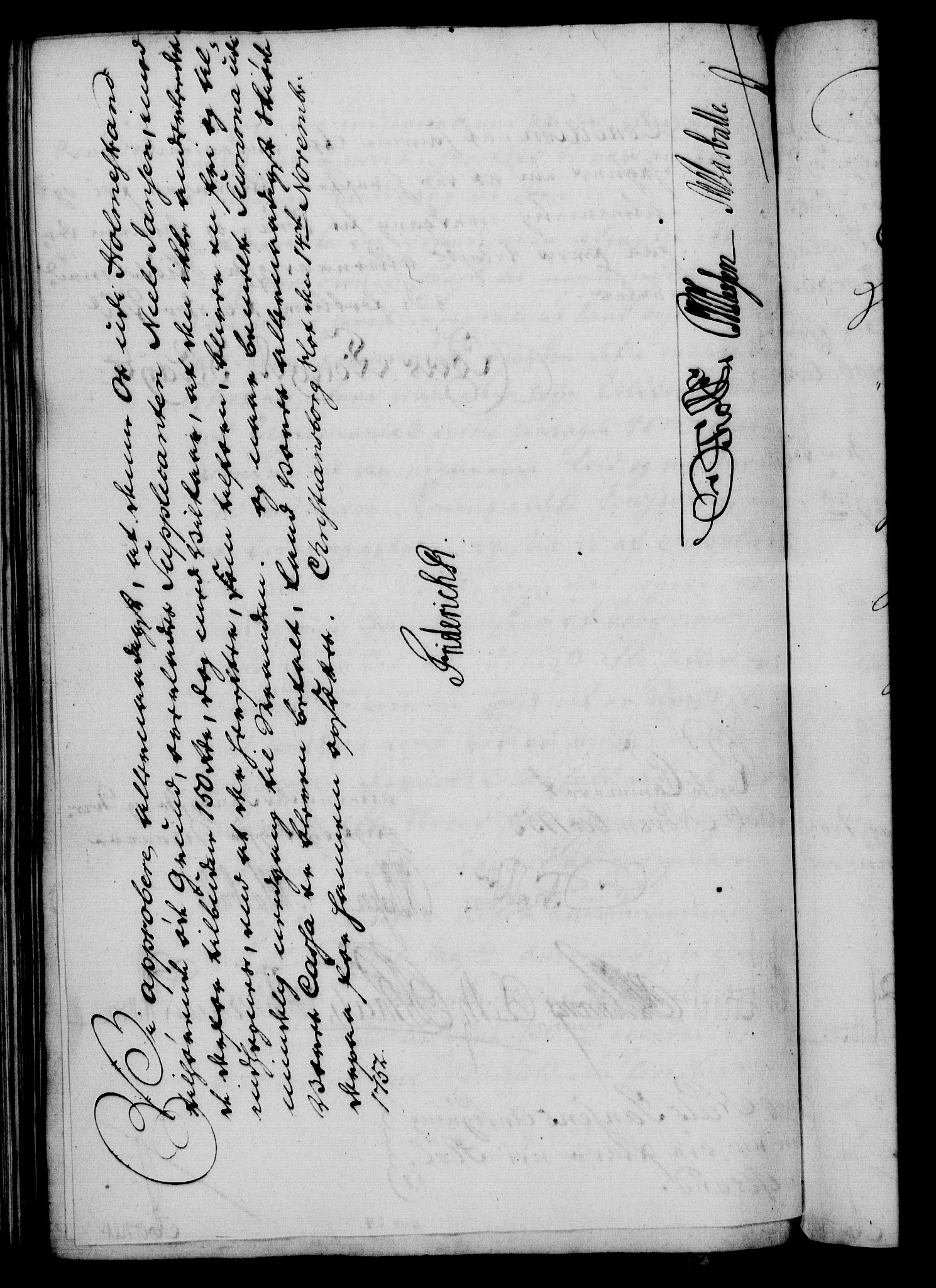 Rentekammeret, Kammerkanselliet, RA/EA-3111/G/Gf/Gfa/L0034: Norsk relasjons- og resolusjonsprotokoll (merket RK 52.34), 1752, p. 624