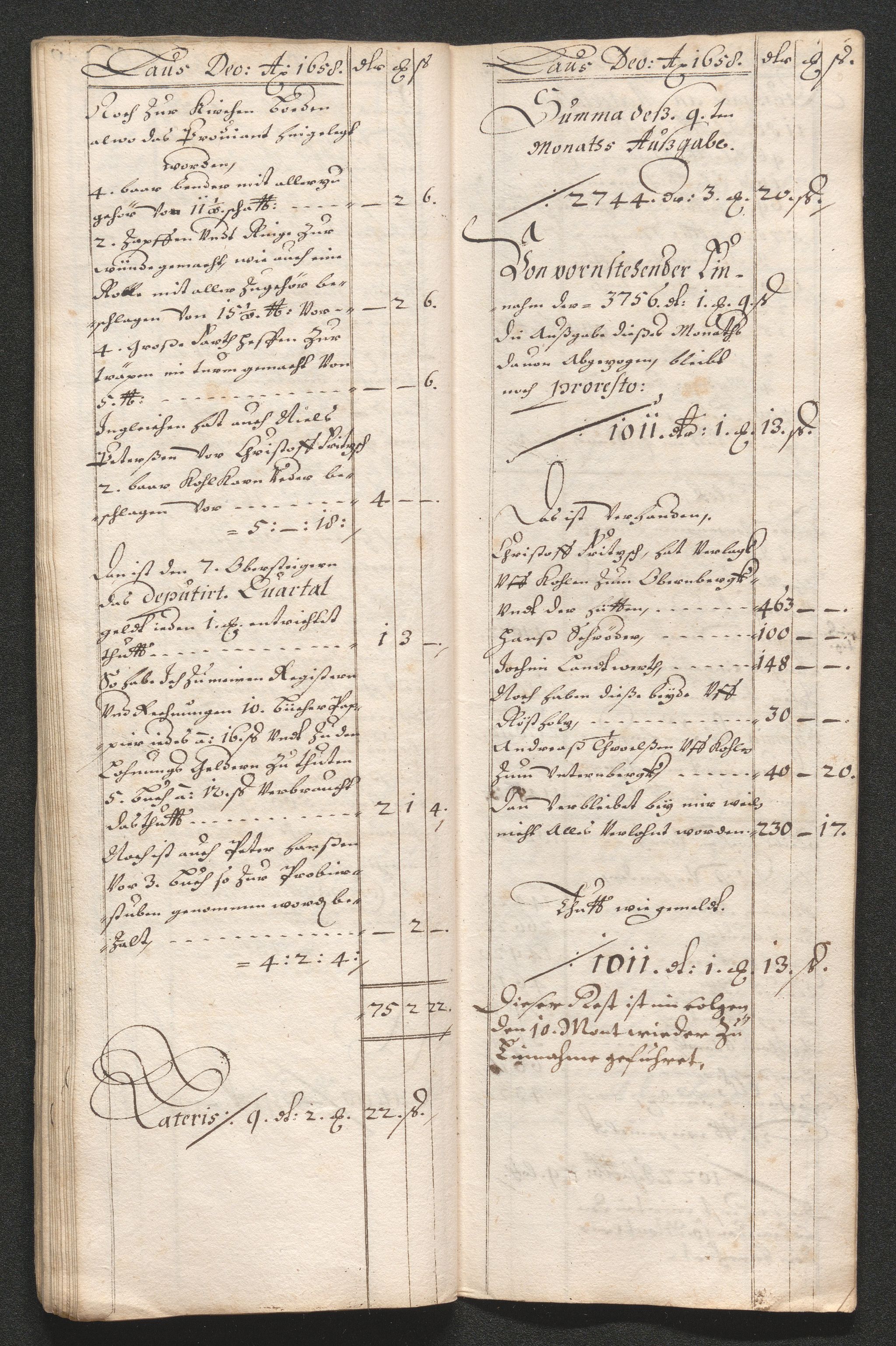 Kongsberg Sølvverk 1623-1816, AV/SAKO-EA-3135/001/D/Dc/Dcd/L0033: Utgiftsregnskap for gruver m.m. , 1658, p. 463