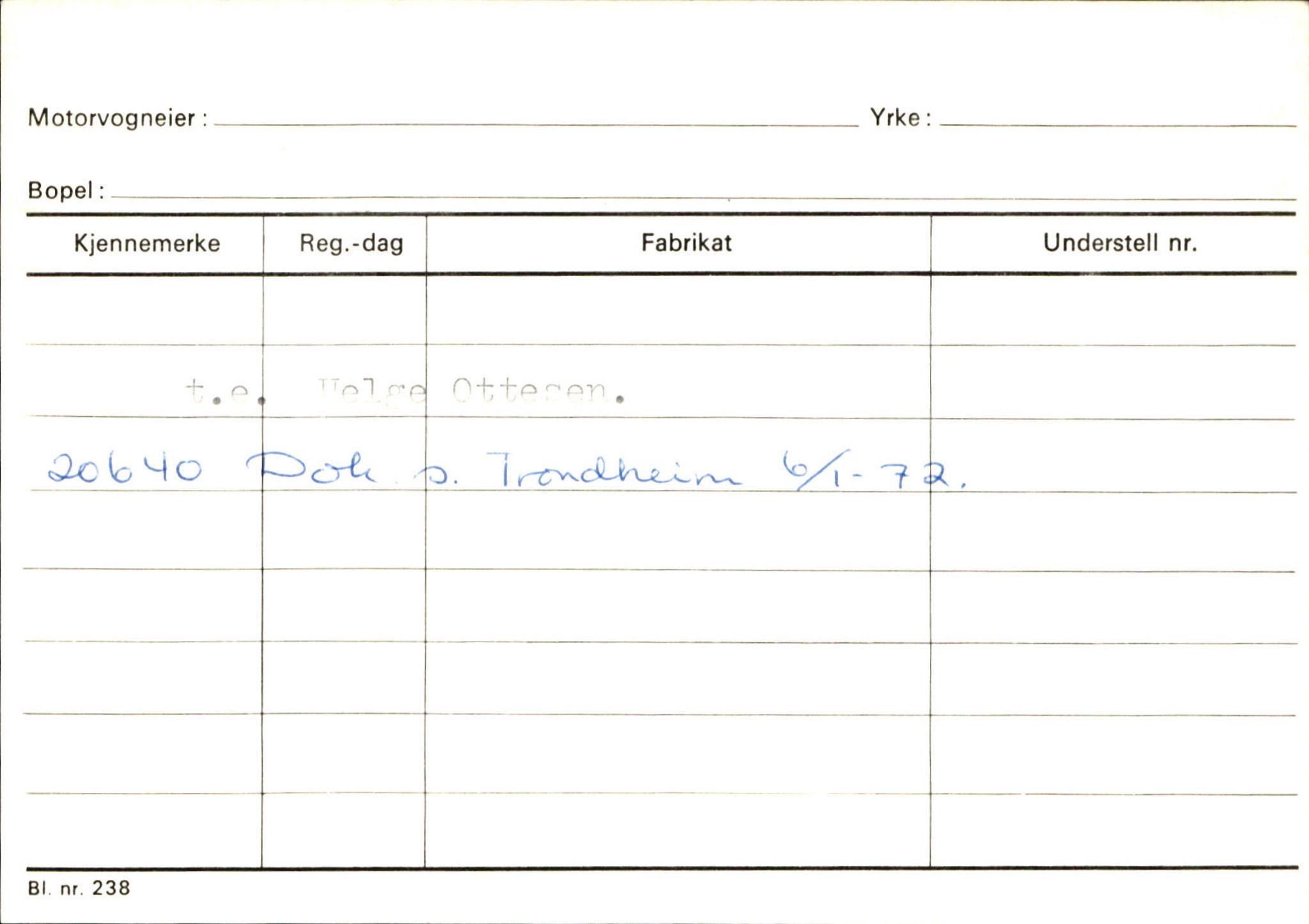 Statens vegvesen, Sogn og Fjordane vegkontor, AV/SAB-A-5301/4/F/L0131: Eigarregister Høyanger P-Å. Stryn S-Å, 1945-1975, p. 434