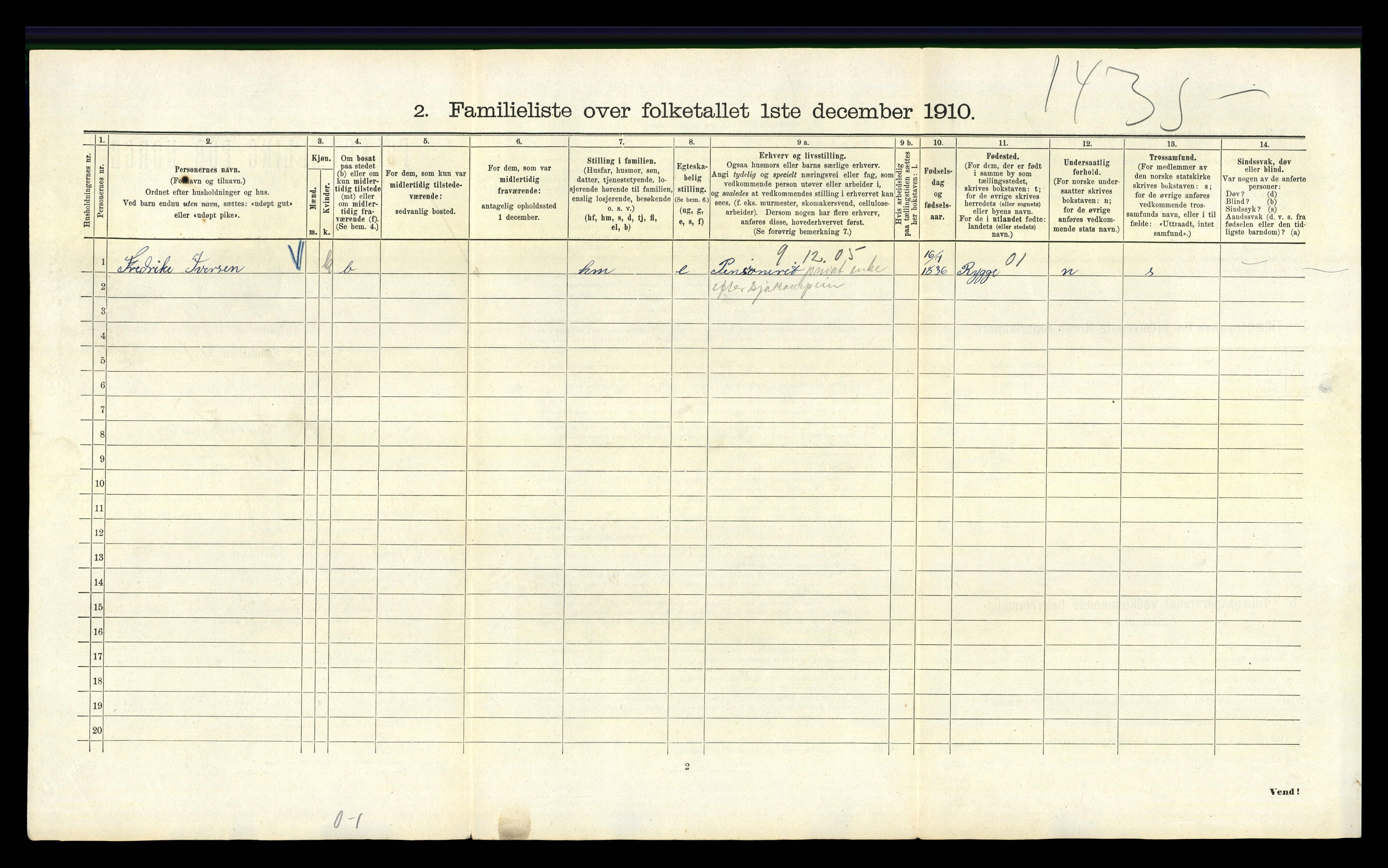 RA, 1910 census for Kristiania, 1910, p. 20810