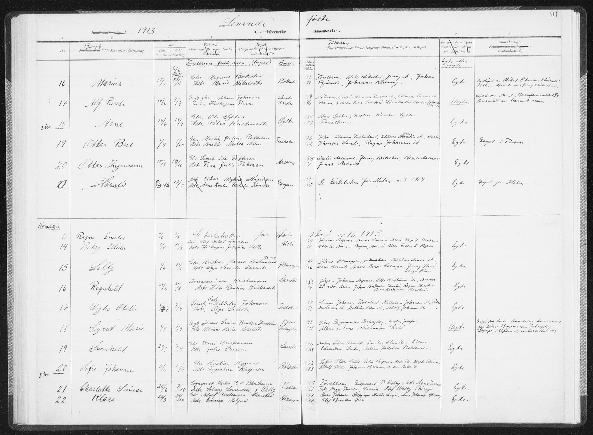 Ministerialprotokoller, klokkerbøker og fødselsregistre - Nordland, AV/SAT-A-1459/810/L0153: Parish register (official) no. 810A12, 1899-1914, p. 91