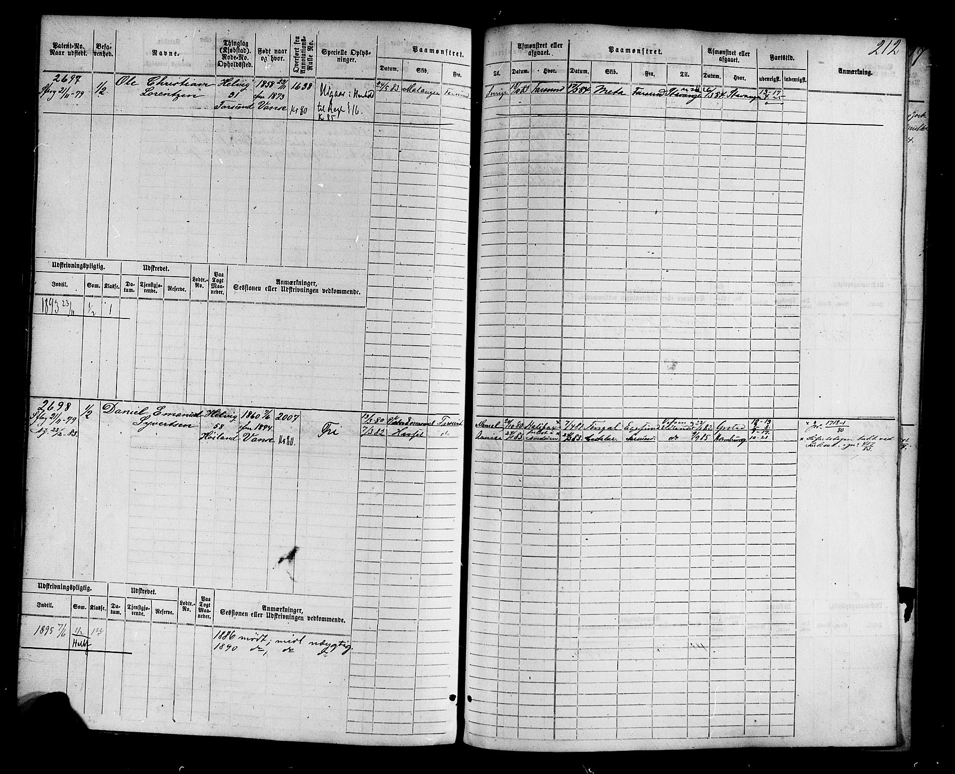 Farsund mønstringskrets, AV/SAK-2031-0017/F/Fb/L0004: Hovedrulle nr 2275-3040, M-7, 1875-1915, p. 220