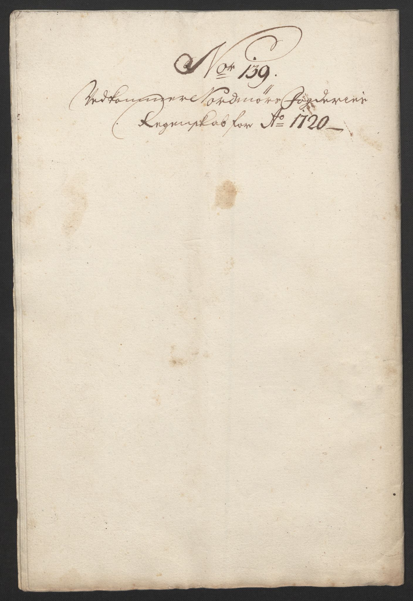 Rentekammeret inntil 1814, Reviderte regnskaper, Fogderegnskap, RA/EA-4092/R56/L3753: Fogderegnskap Nordmøre, 1720, p. 484