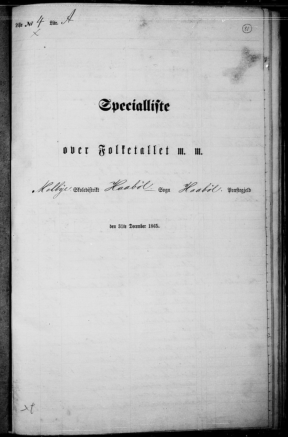 RA, 1865 census for Hobøl, 1865, p. 67