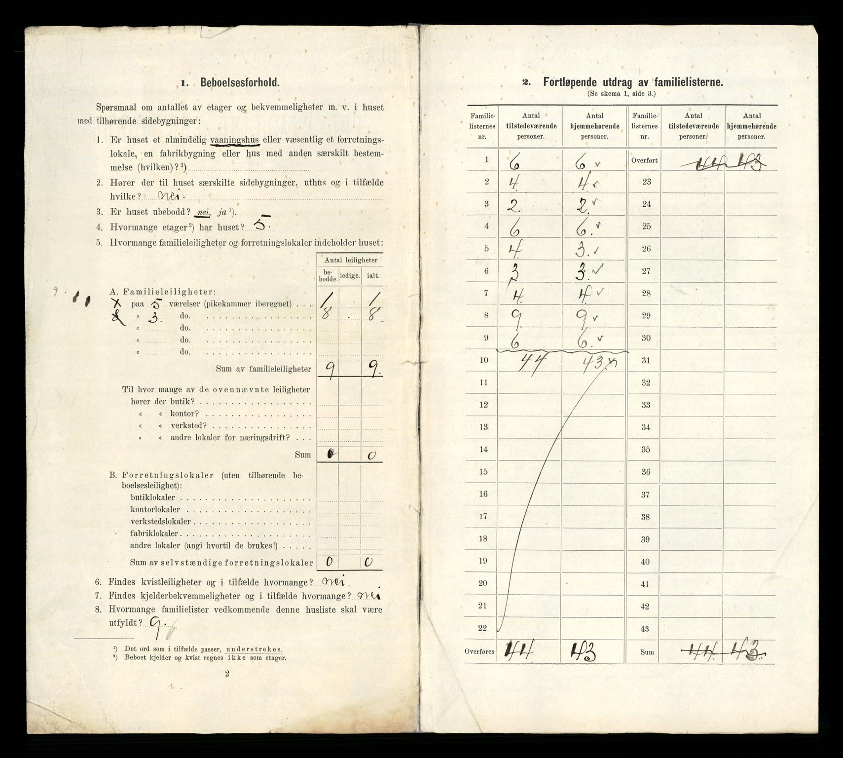 RA, 1910 census for Kristiania, 1910, p. 42386