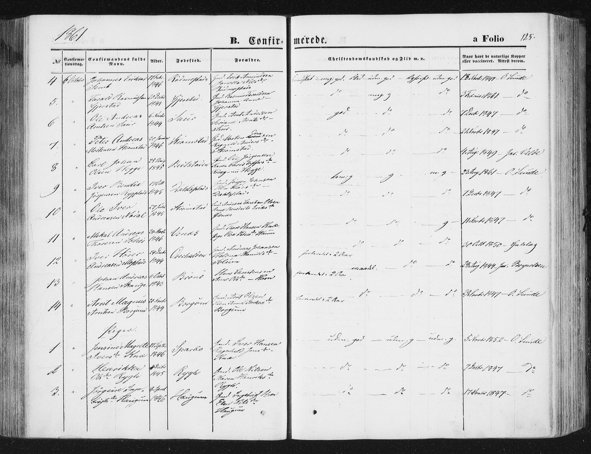 Ministerialprotokoller, klokkerbøker og fødselsregistre - Nord-Trøndelag, SAT/A-1458/746/L0447: Parish register (official) no. 746A06, 1860-1877, p. 125