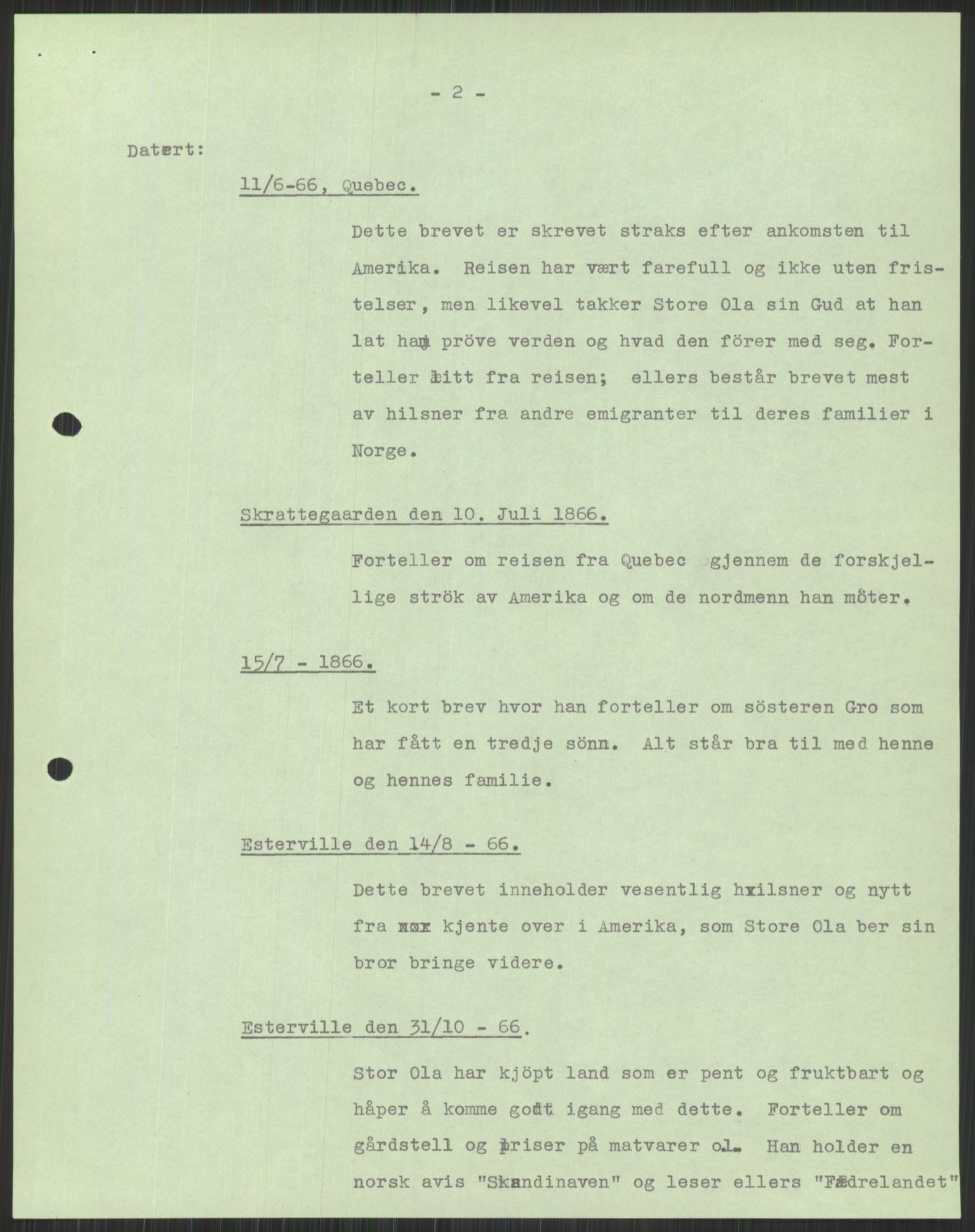 Samlinger til kildeutgivelse, Amerikabrevene, AV/RA-EA-4057/F/L0037: Arne Odd Johnsens amerikabrevsamling I, 1855-1900, p. 335