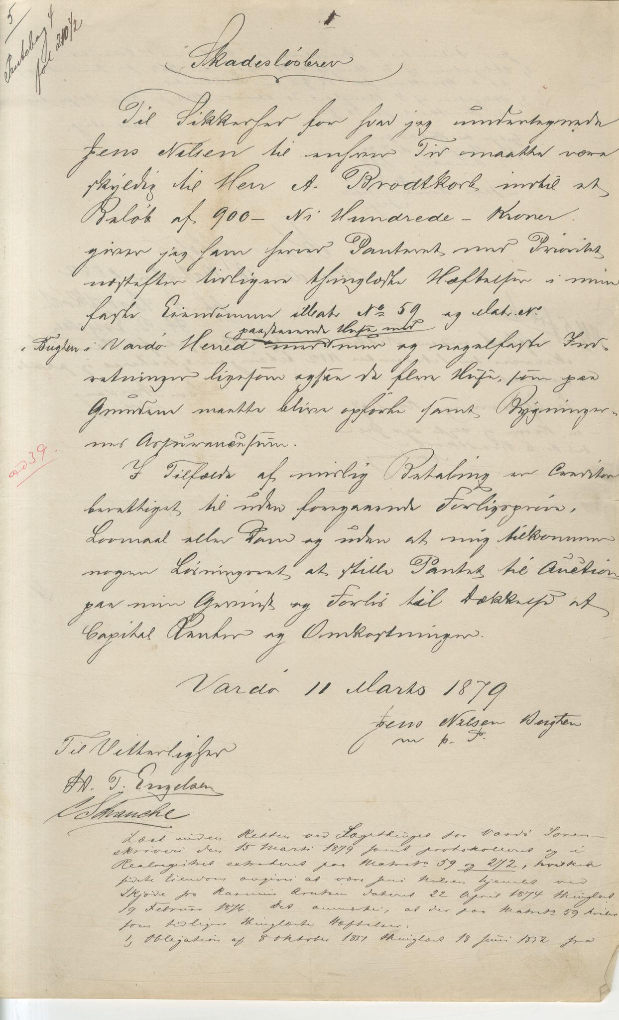 Brodtkorb handel A/S, VAMU/A-0001/Q/Qb/L0003: Faste eiendommer i Vardø Herred, 1862-1939, p. 174